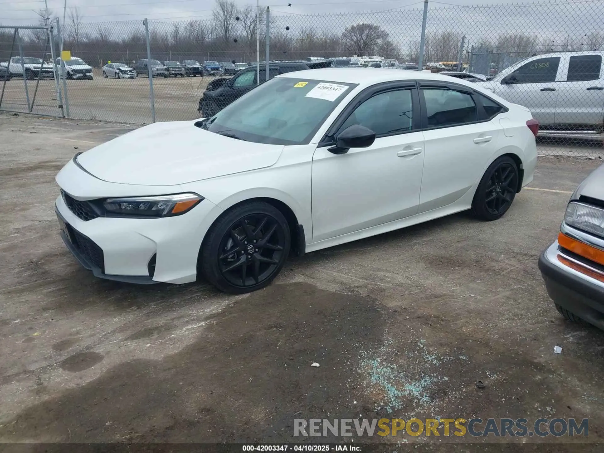 2 Photograph of a damaged car 2HGFE2F5XSH553751 HONDA CIVIC 2025