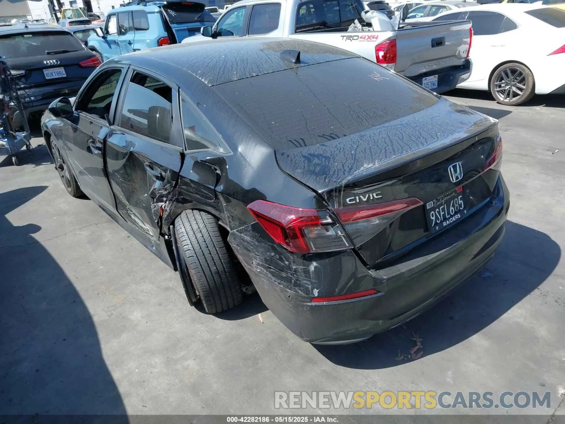3 Фотография поврежденного автомобиля 2HGFE2F5XSH563549 HONDA CIVIC 2025
