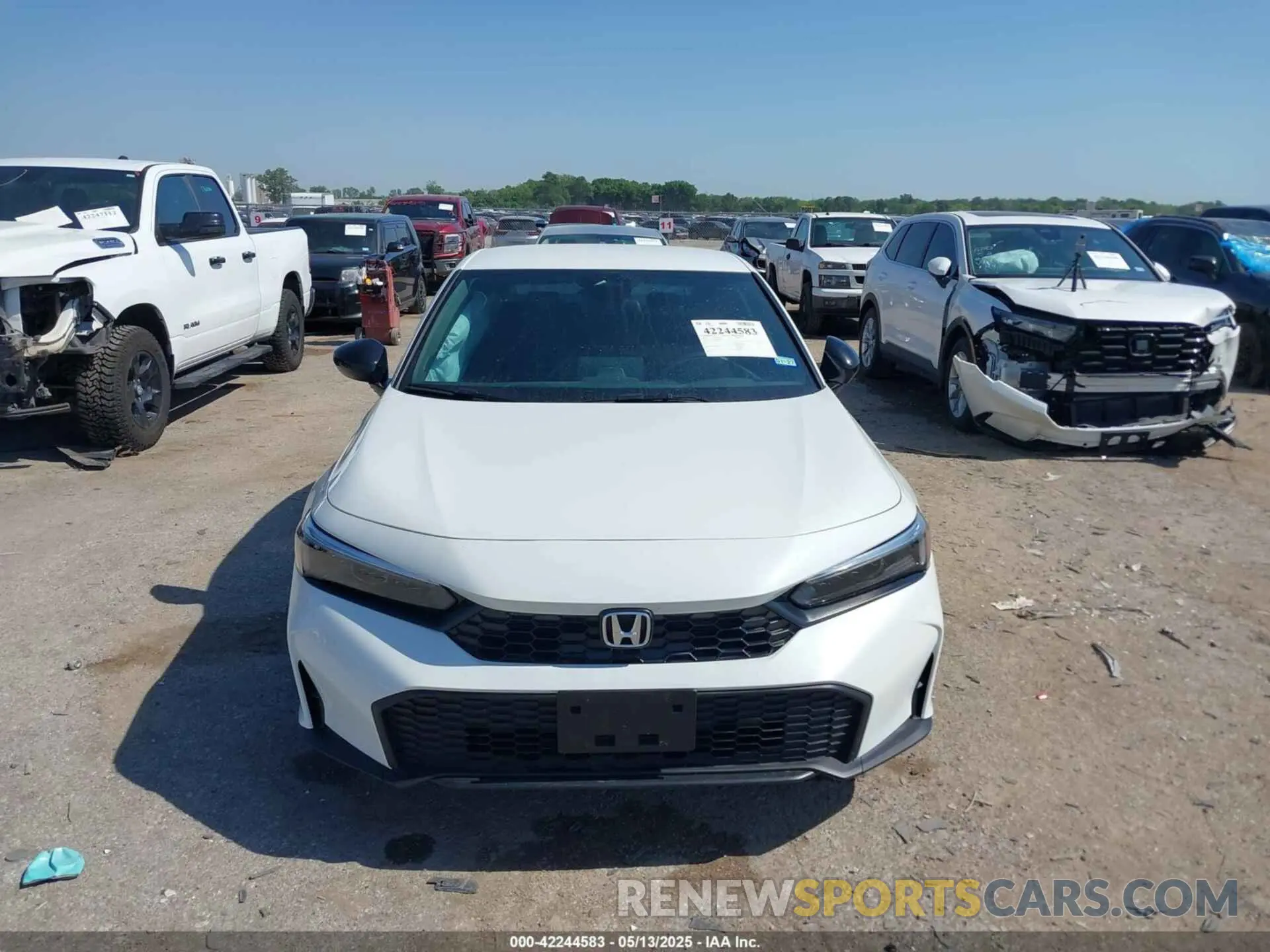 16 Photograph of a damaged car 2HGFE2F5XSH567309 HONDA CIVIC 2025