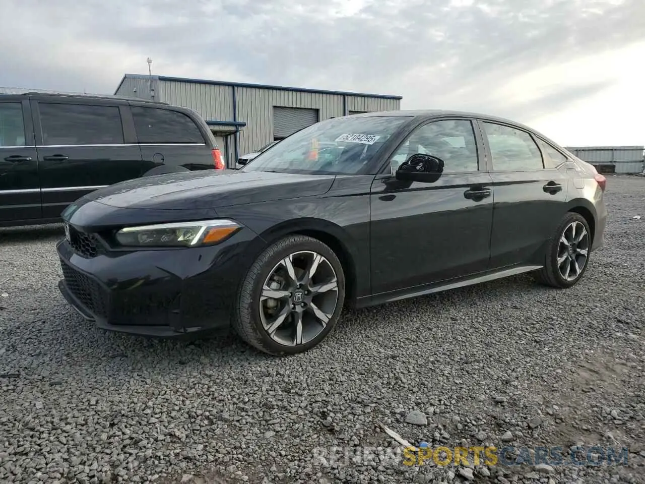 1 Photograph of a damaged car 2HGFE4F81SH310514 HONDA CIVIC 2025
