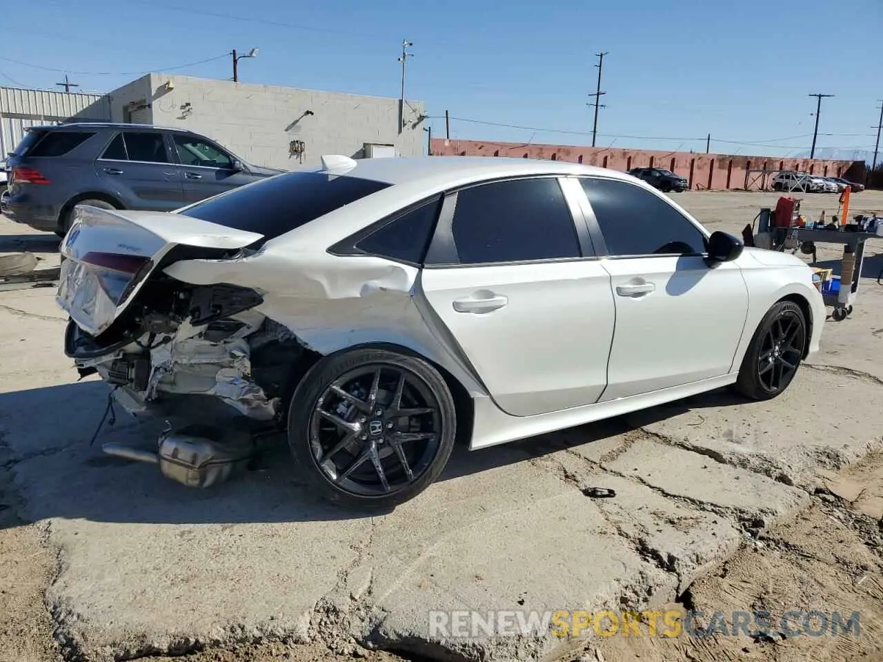 3 Photograph of a damaged car 2HGFE4F82SH316791 HONDA CIVIC 2025