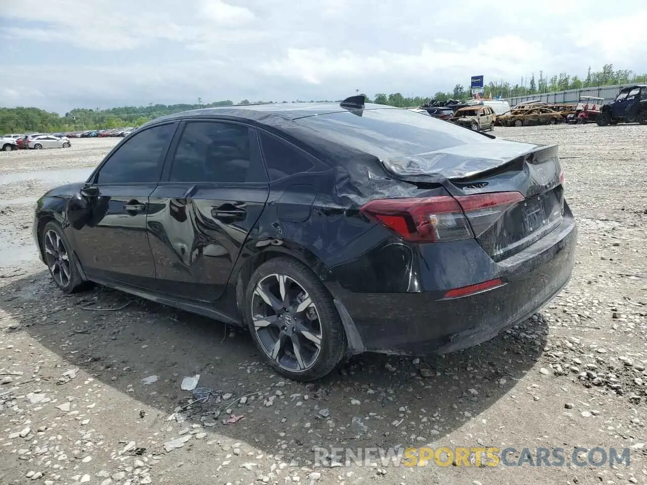 2 Photograph of a damaged car 2HGFE4F83SH322762 HONDA CIVIC 2025
