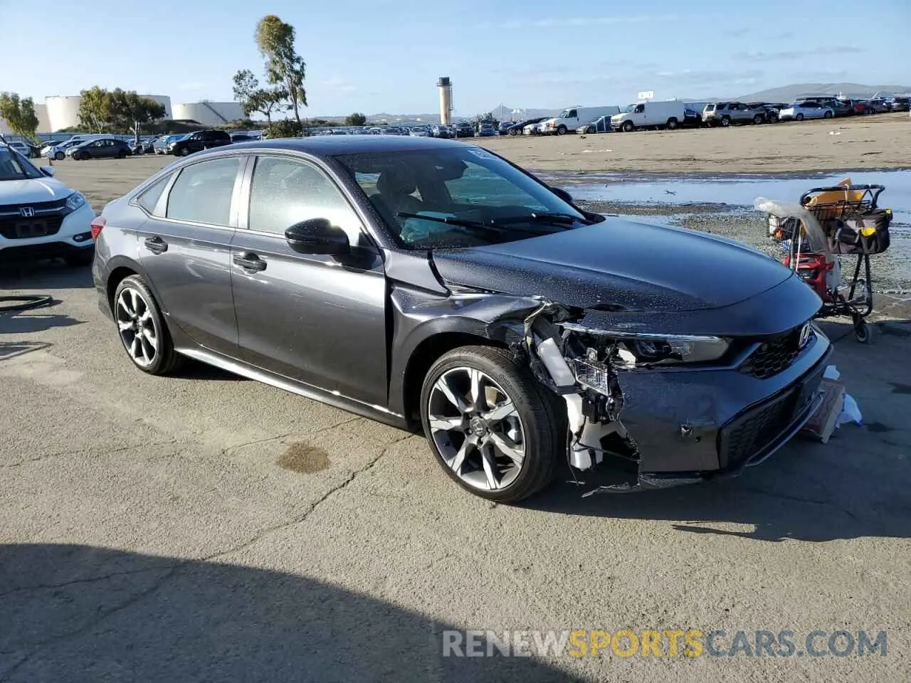 4 Photograph of a damaged car 2HGFE4F83SH325709 HONDA CIVIC 2025