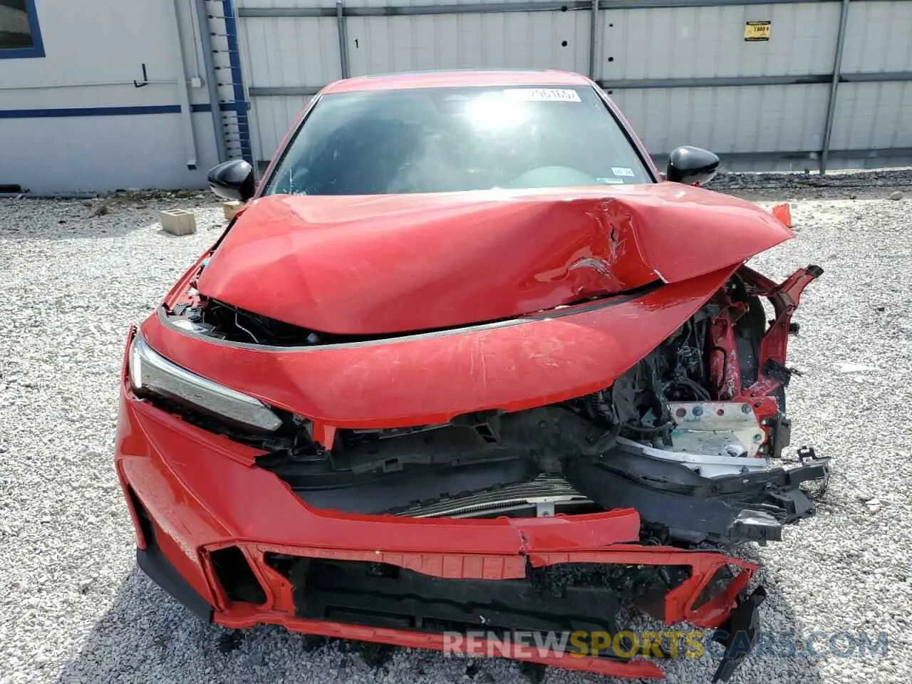 5 Photograph of a damaged car 2HGFE4F84SH307428 HONDA CIVIC 2025
