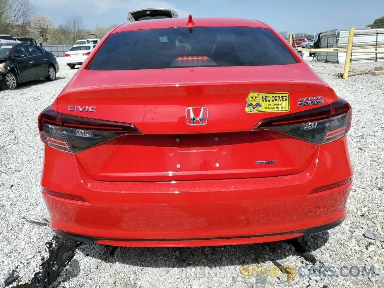6 Photograph of a damaged car 2HGFE4F84SH307428 HONDA CIVIC 2025