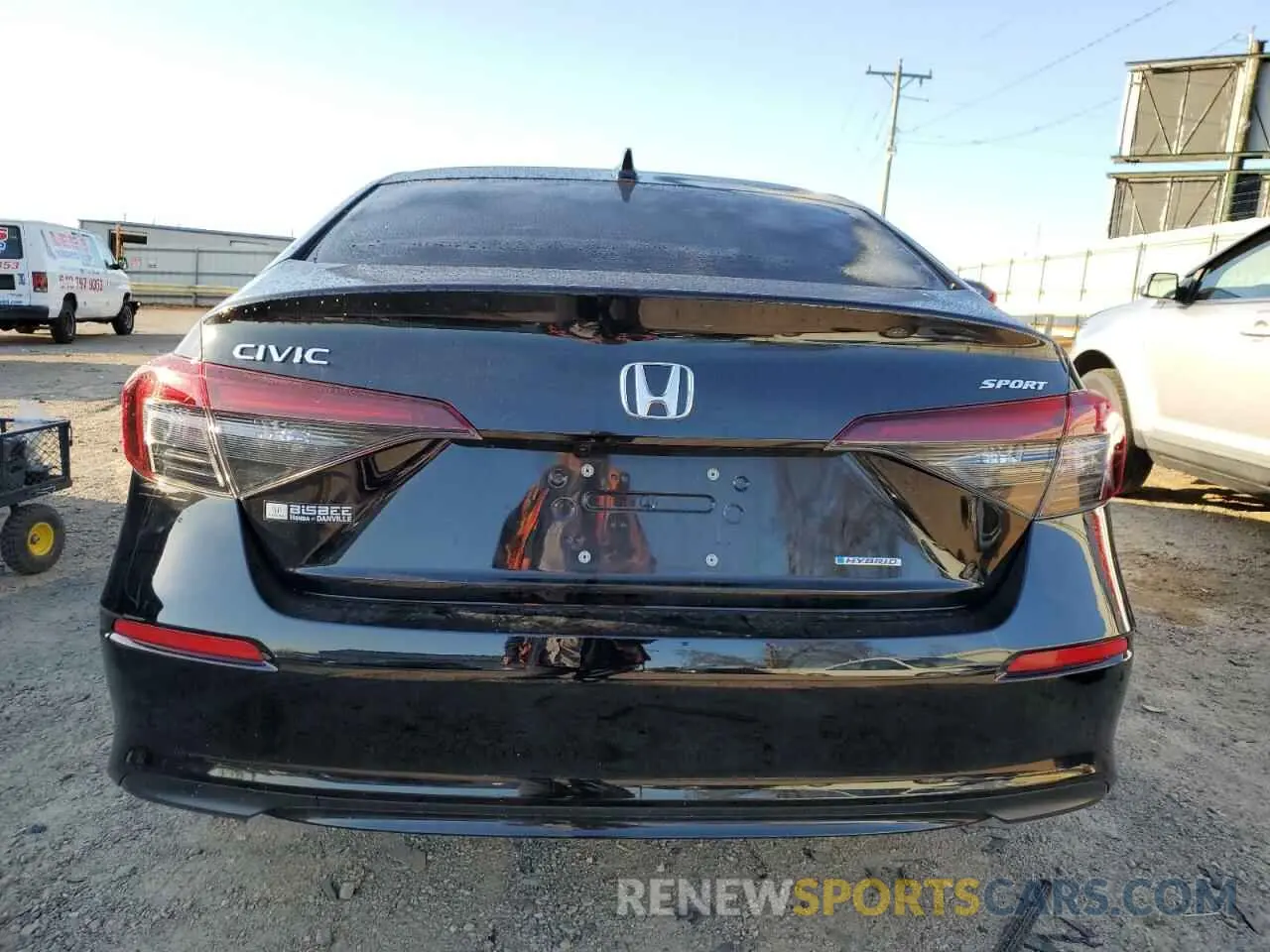 6 Photograph of a damaged car 2HGFE4F85SH313609 HONDA CIVIC 2025