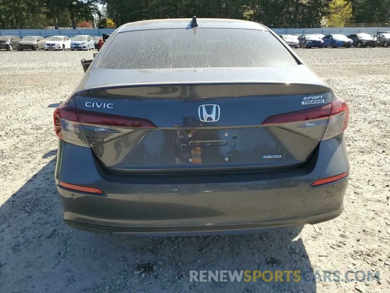6 Photograph of a damaged car 2HGFE4F85SH316722 HONDA CIVIC 2025