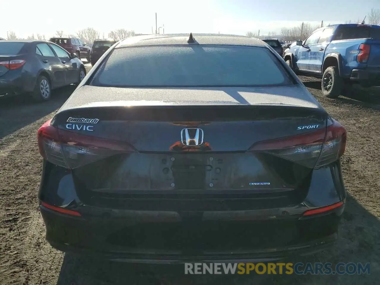 6 Photograph of a damaged car 2HGFE4F86SH010760 HONDA CIVIC 2025
