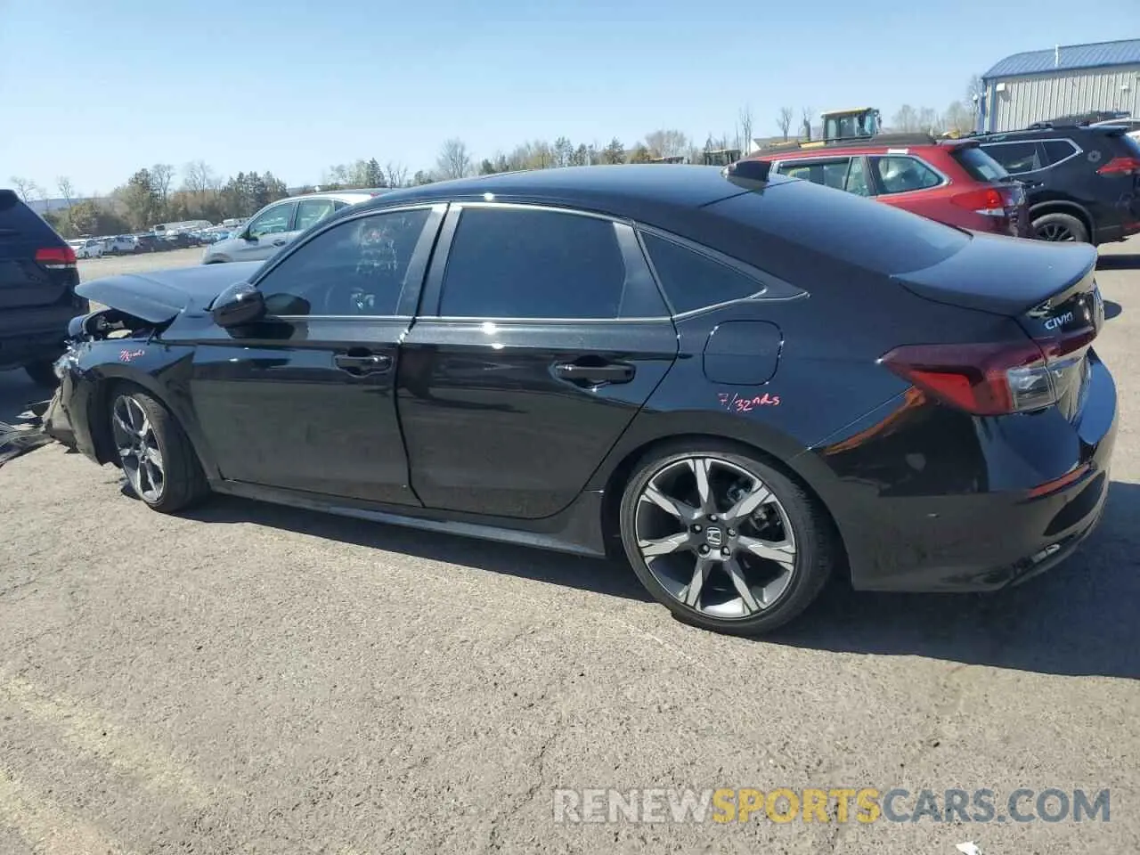 2 Photograph of a damaged car 2HGFE4F86SH322769 HONDA CIVIC 2025