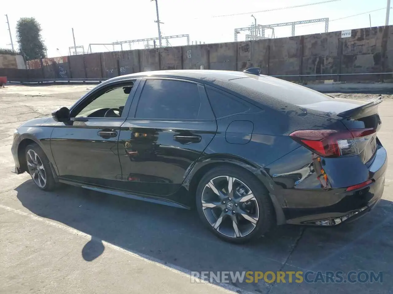 2 Photograph of a damaged car 2HGFE4F87SH301154 HONDA CIVIC 2025