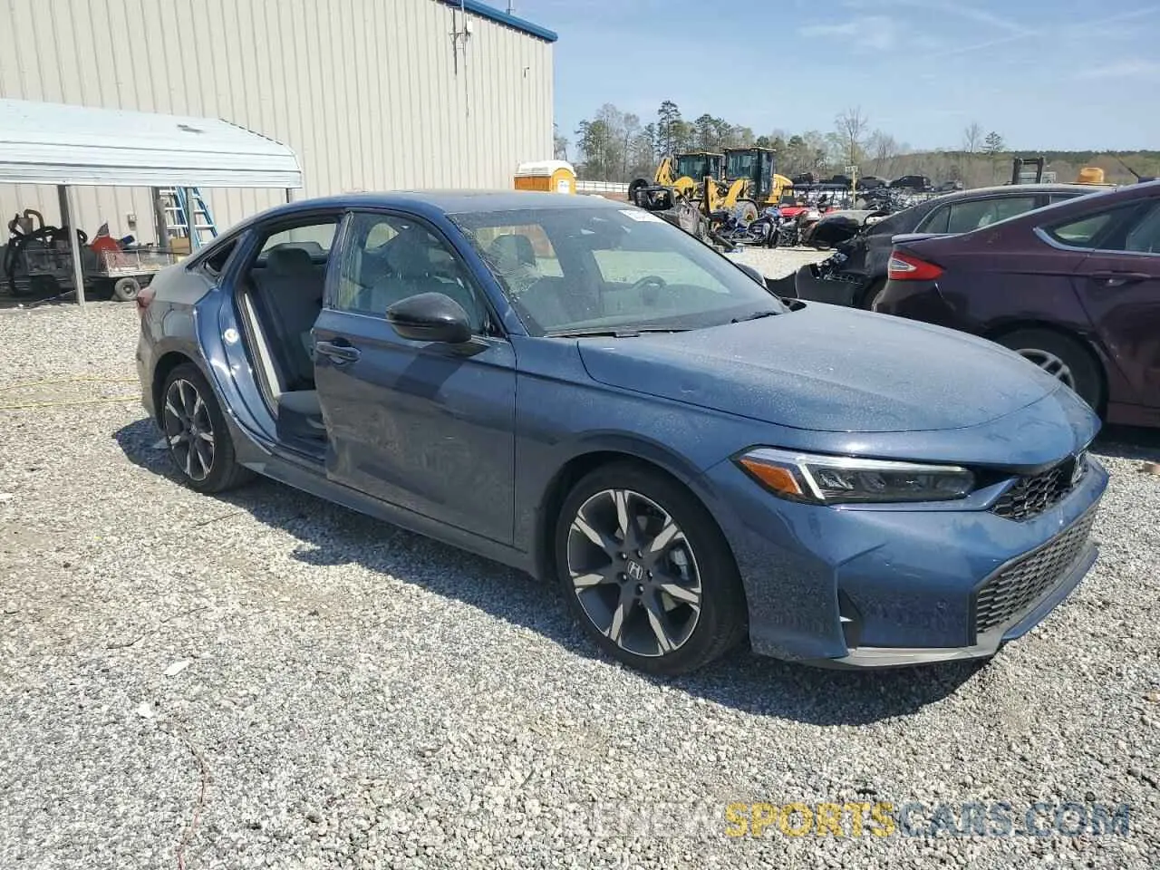 4 Photograph of a damaged car 2HGFE4F87SH311473 HONDA CIVIC 2025