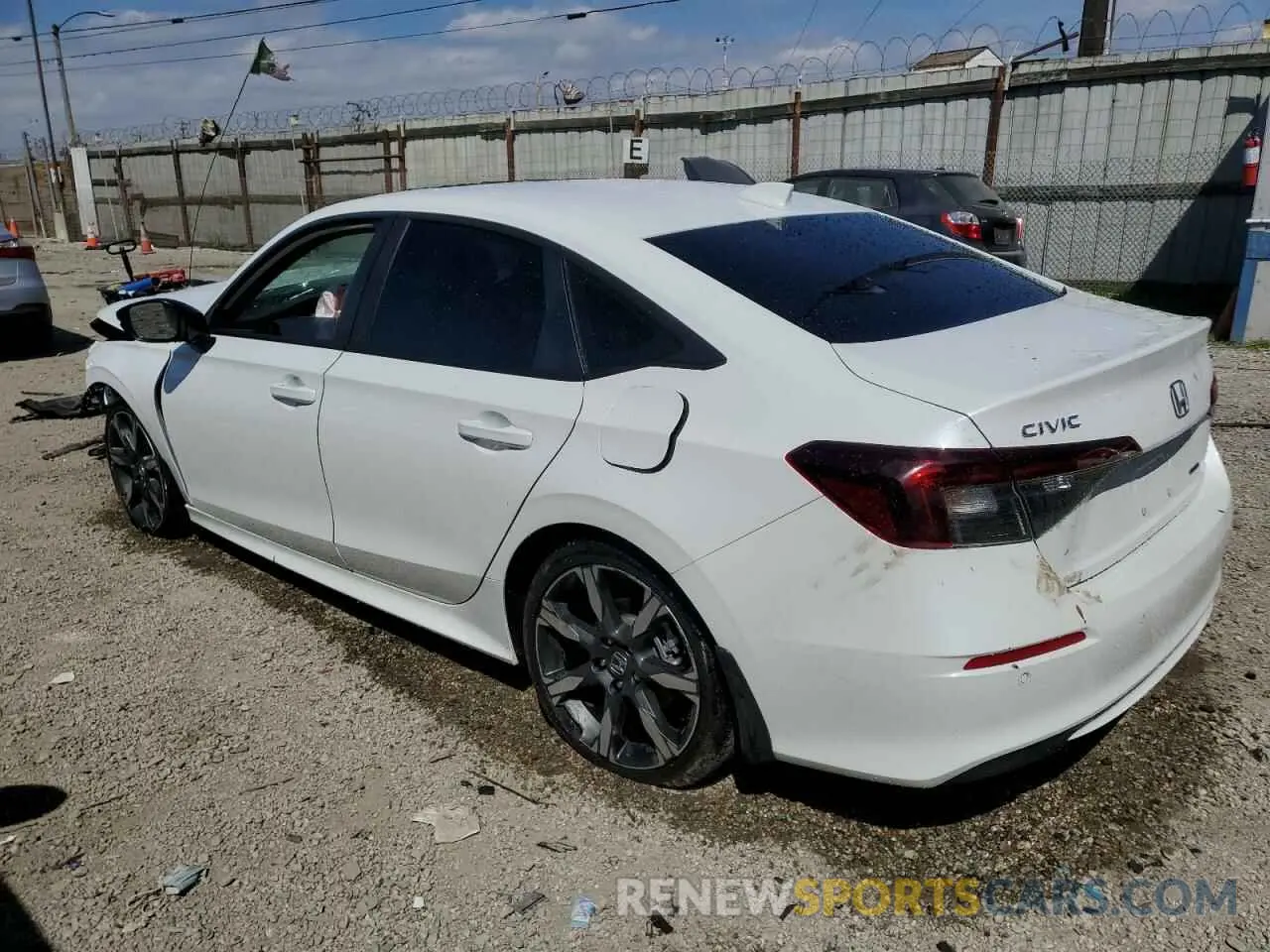2 Photograph of a damaged car 2HGFE4F88SH306010 HONDA CIVIC 2025