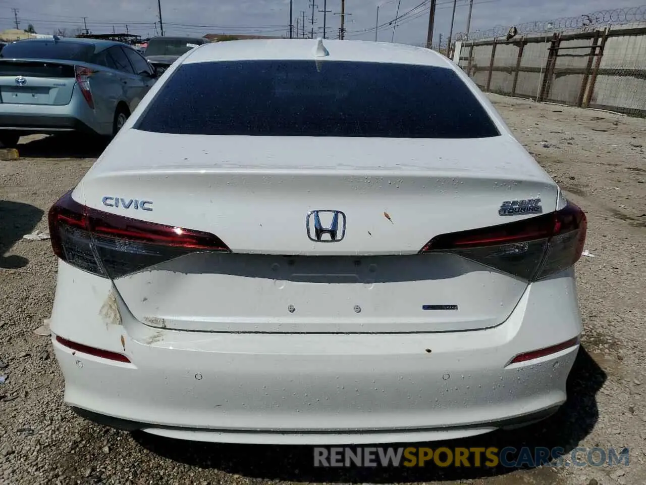 6 Photograph of a damaged car 2HGFE4F88SH306010 HONDA CIVIC 2025