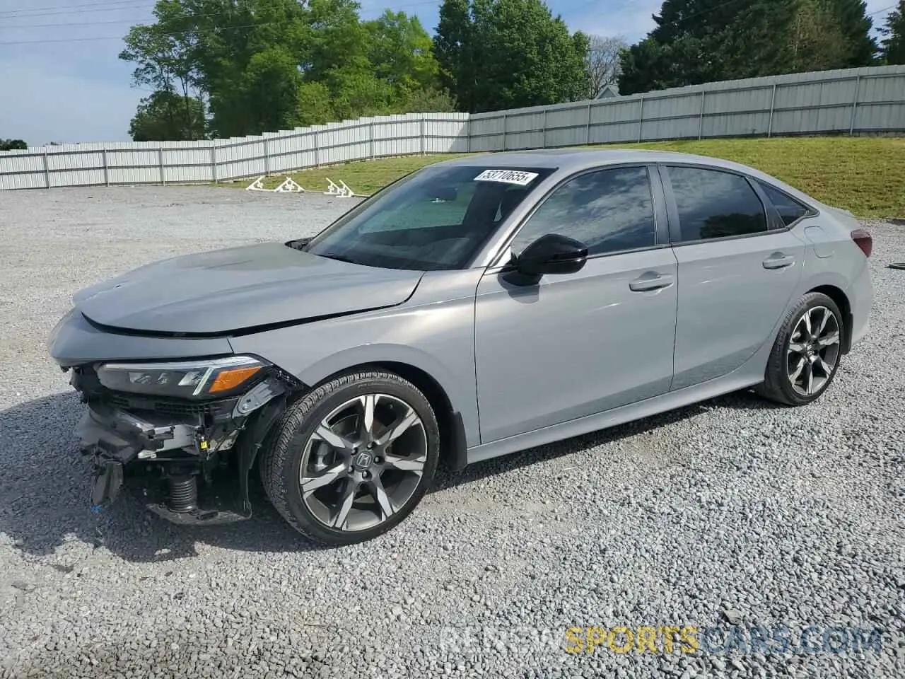 1 Photograph of a damaged car 2HGFE4F88SH306668 HONDA CIVIC 2025