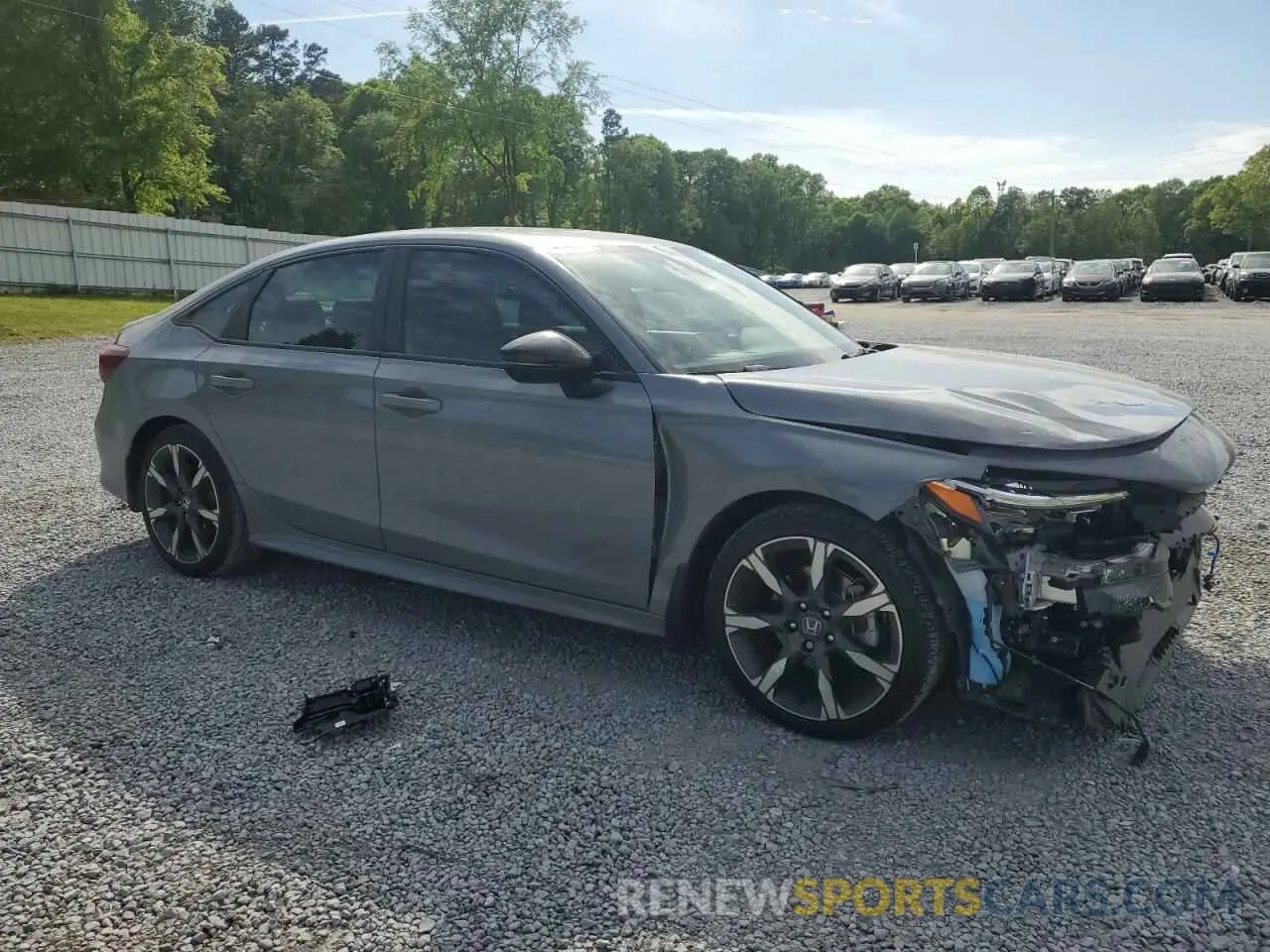 4 Photograph of a damaged car 2HGFE4F88SH306668 HONDA CIVIC 2025