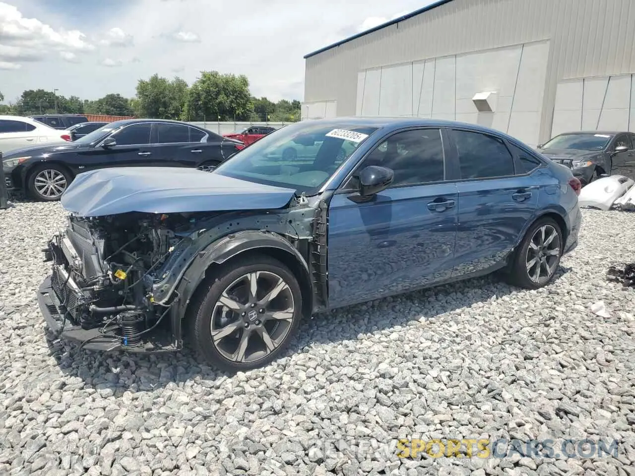 1 Photograph of a damaged car 2HGFE4F89SH328713 HONDA CIVIC 2025