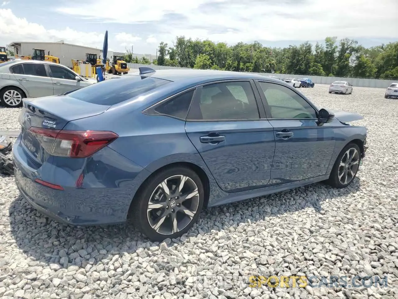 3 Photograph of a damaged car 2HGFE4F89SH328713 HONDA CIVIC 2025