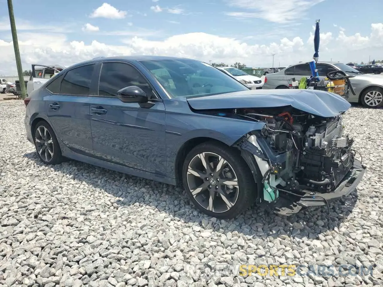 4 Photograph of a damaged car 2HGFE4F89SH328713 HONDA CIVIC 2025