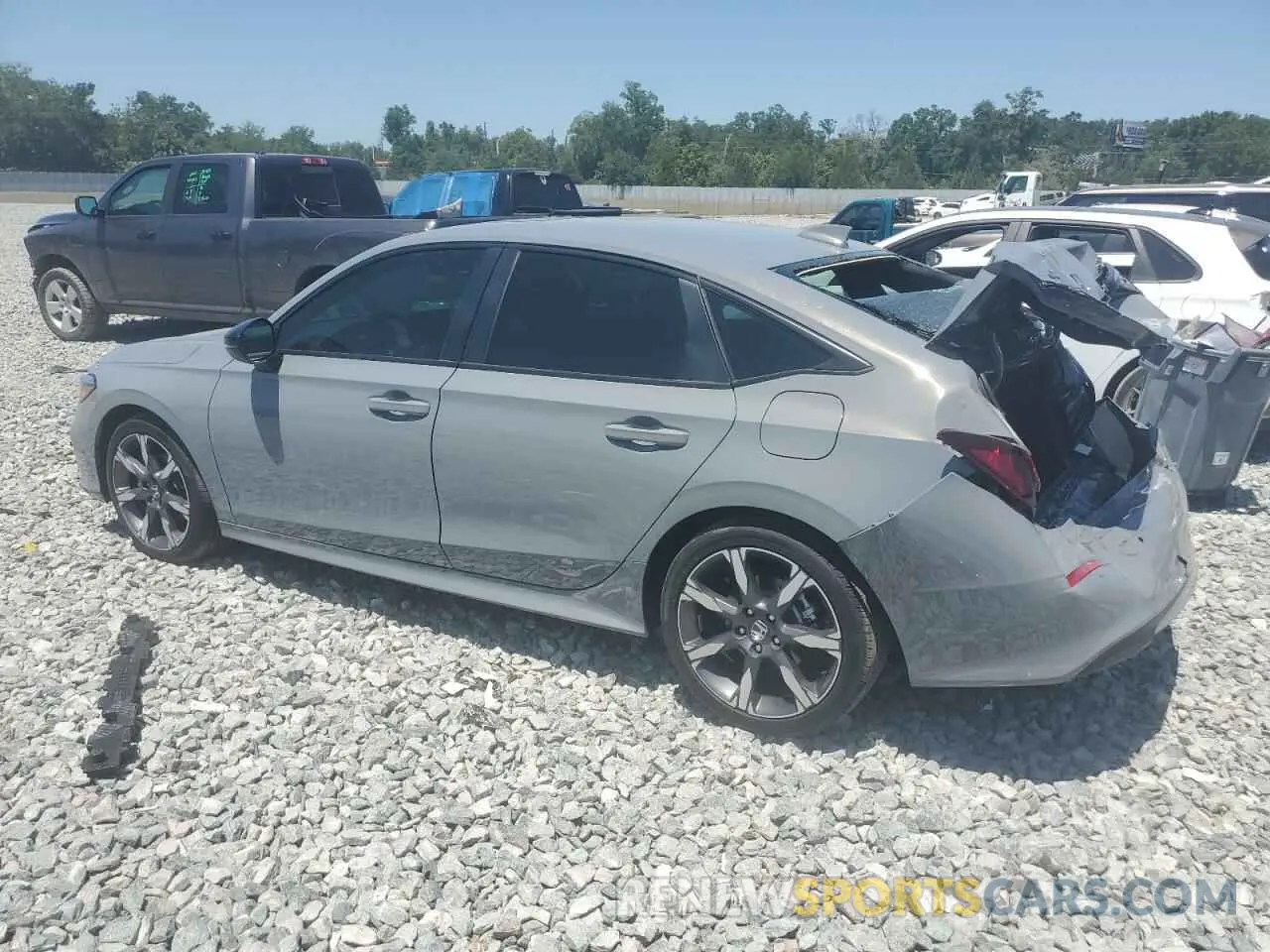 2 Photograph of a damaged car 2HGFE4F8XSH314481 HONDA CIVIC 2025