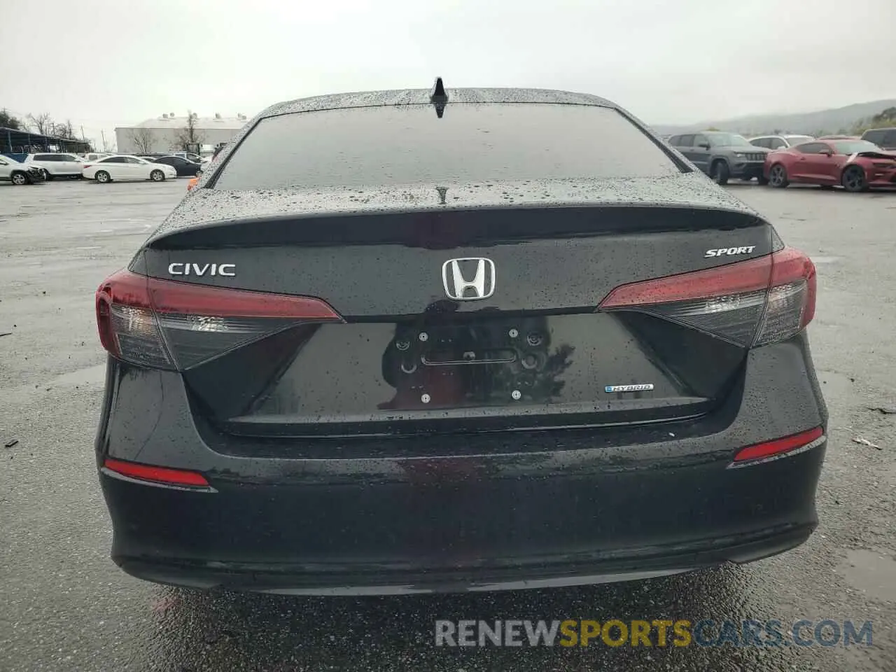 6 Photograph of a damaged car 2HGFE4F8XSH315615 HONDA CIVIC 2025