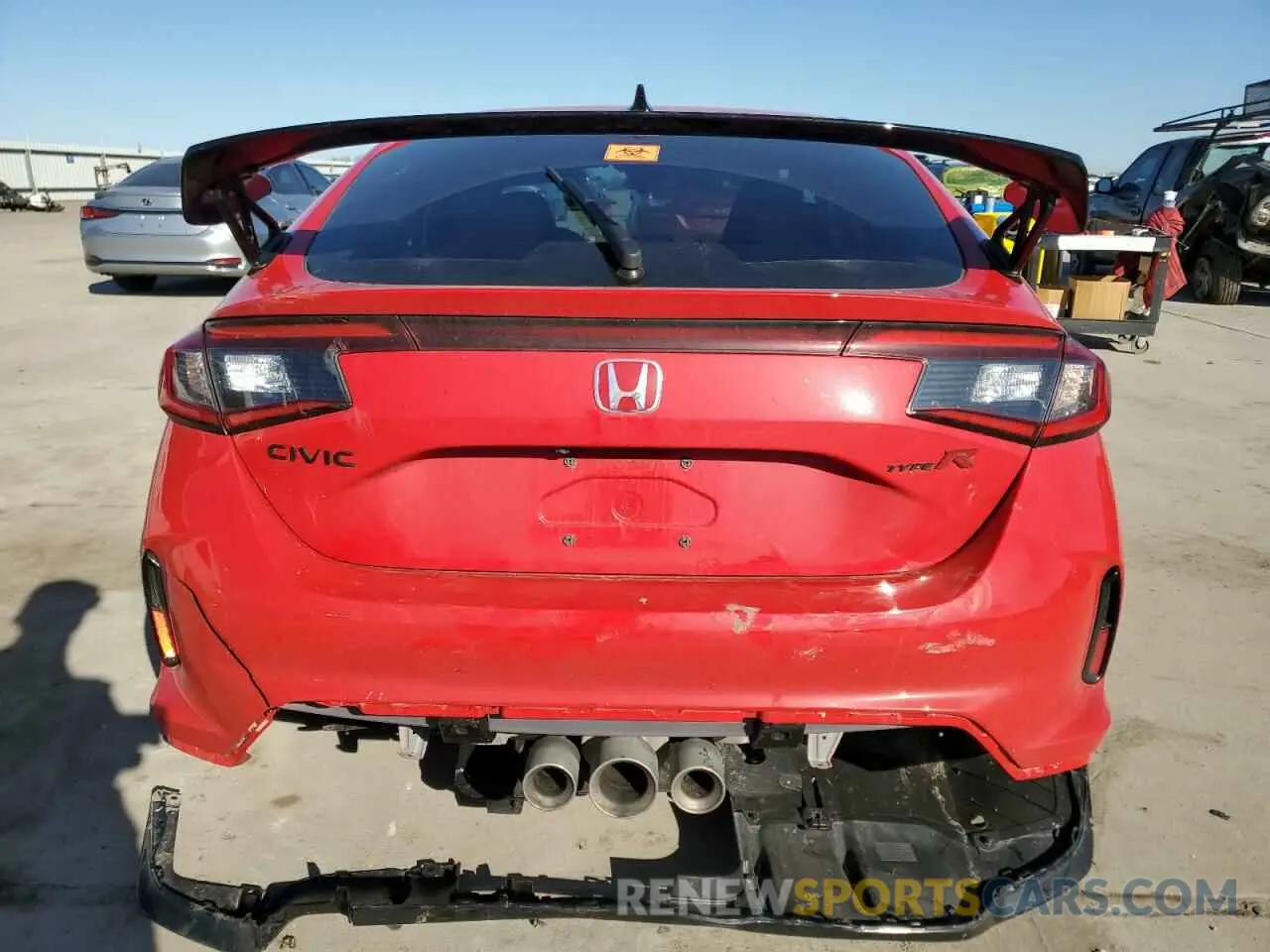 6 Фотография поврежденного автомобиля JHMFL5G40SX001231 HONDA CIVIC 2025