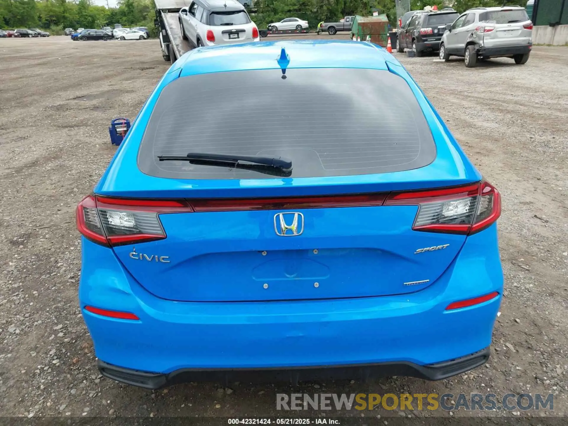 16 Фотография поврежденного автомобиля 19XFL4H85SE006857 HONDA CIVIC HYBRID 2025