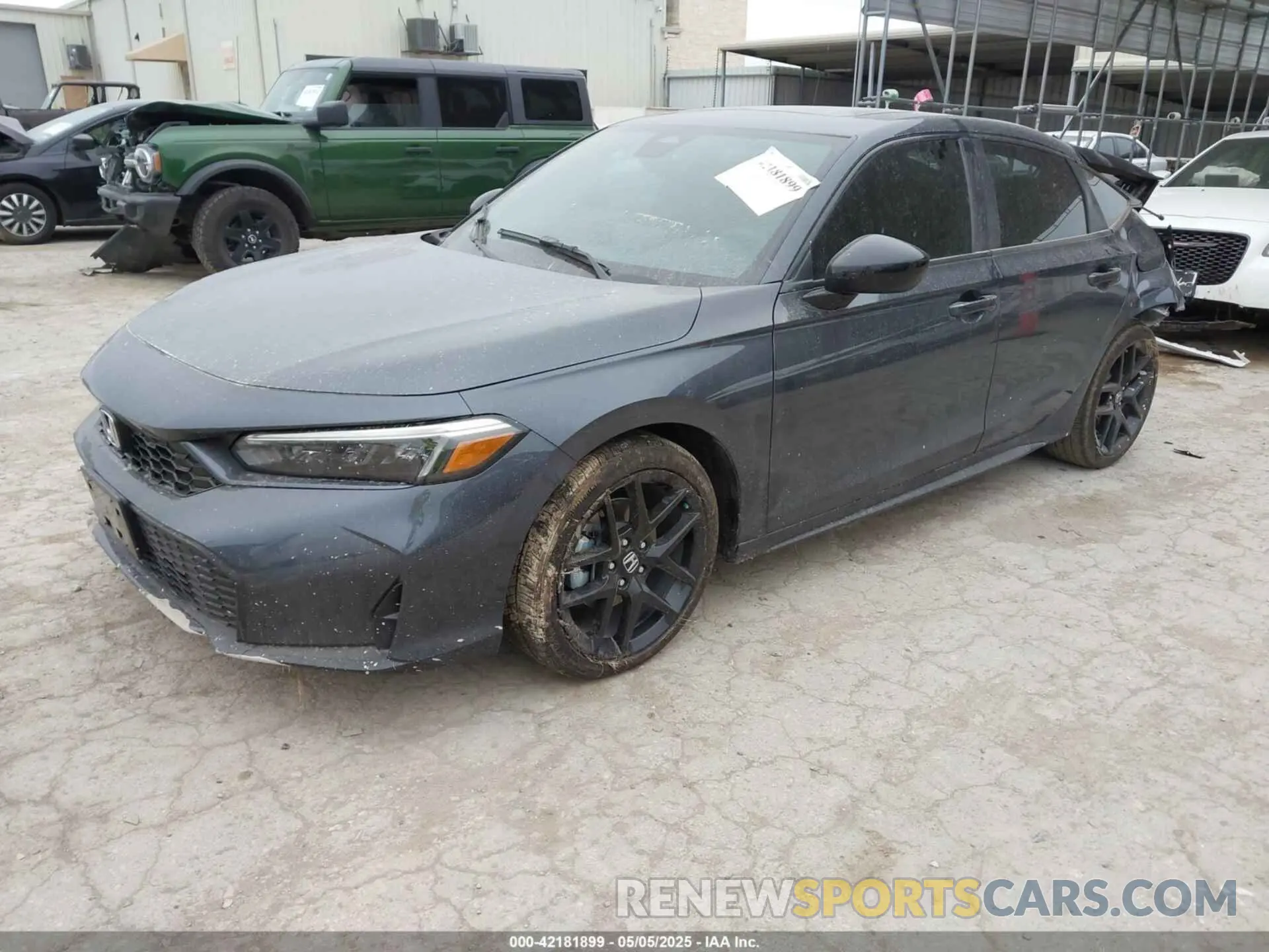 2 Photograph of a damaged car 19XFL4H87SE011901 HONDA CIVIC  HYBRID 2025