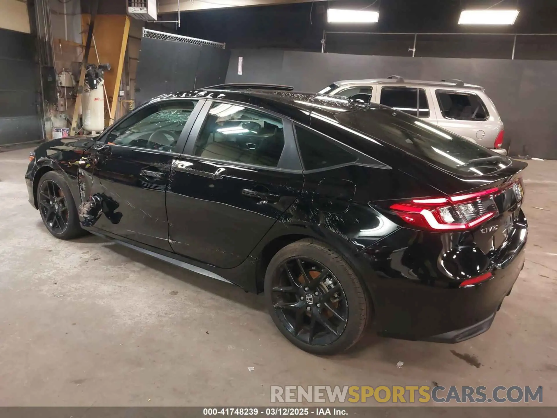 3 Photograph of a damaged car 19XFL4H8XSE007762 HONDA CIVIC  HYBRID 2025
