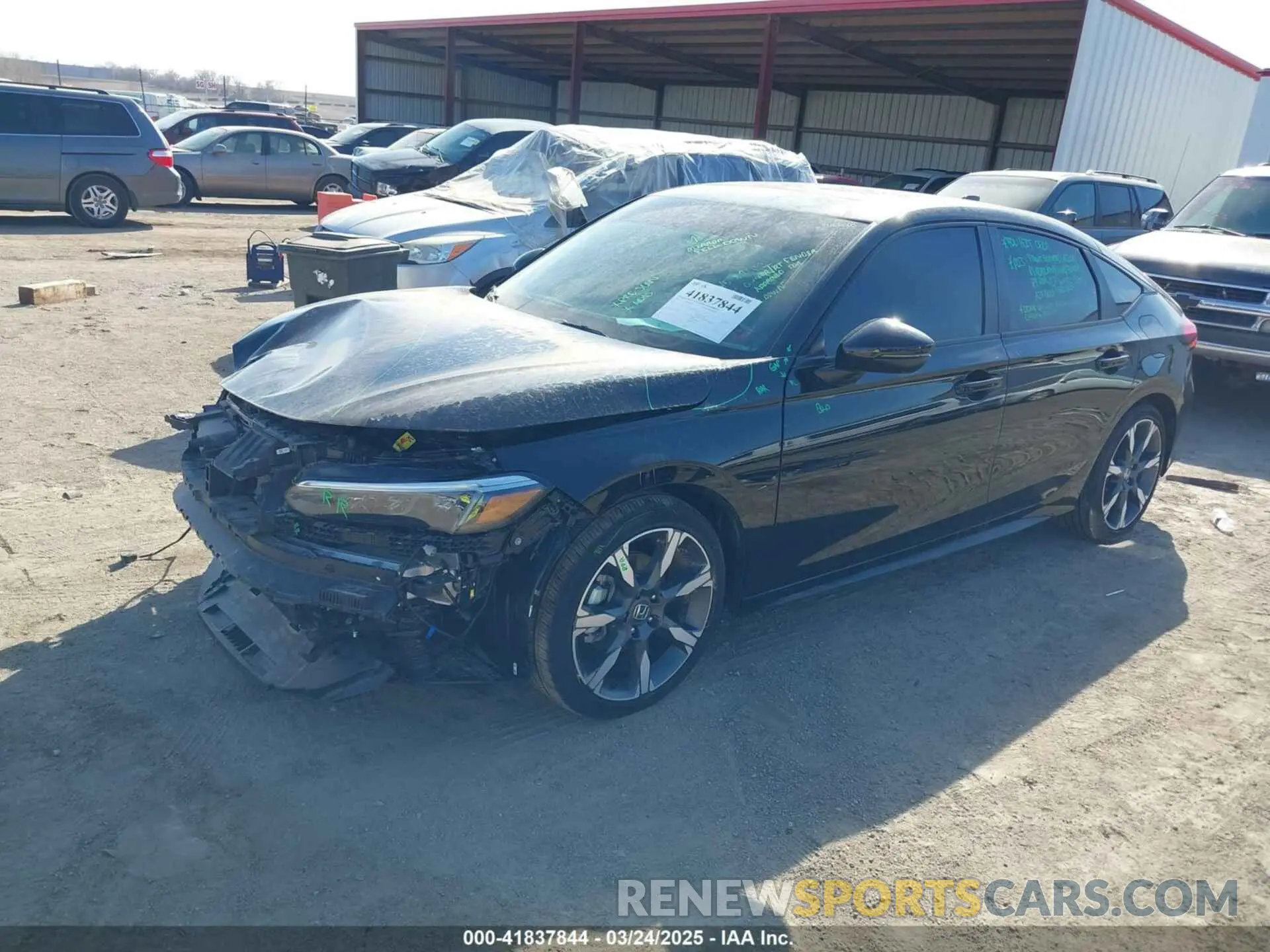 2 Photograph of a damaged car 19XFL4H90SE004362 HONDA CIVIC  HYBRID 2025