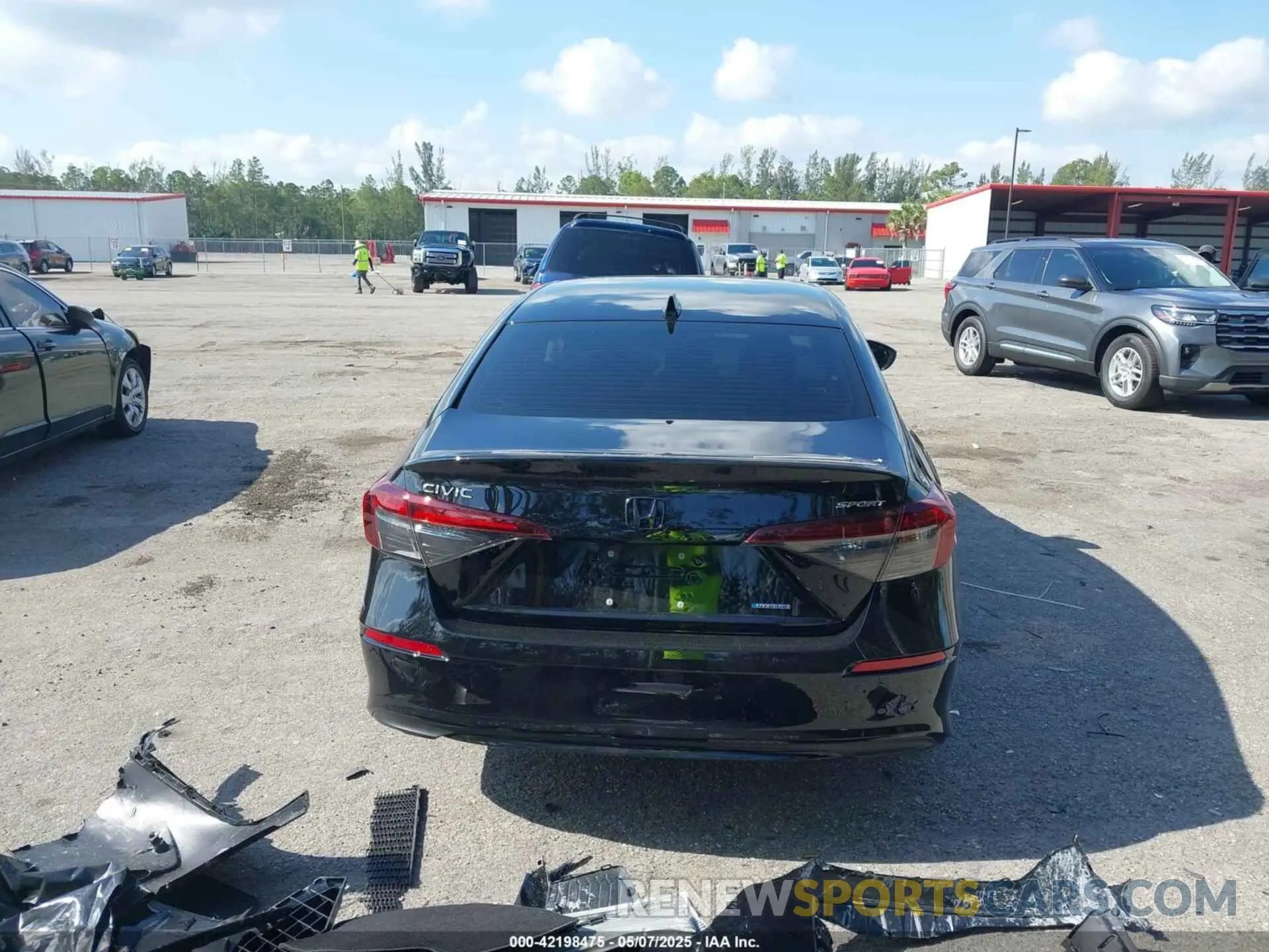 16 Фотография поврежденного автомобиля 2HGFE4F80SH316661 HONDA CIVIC  HYBRID 2025