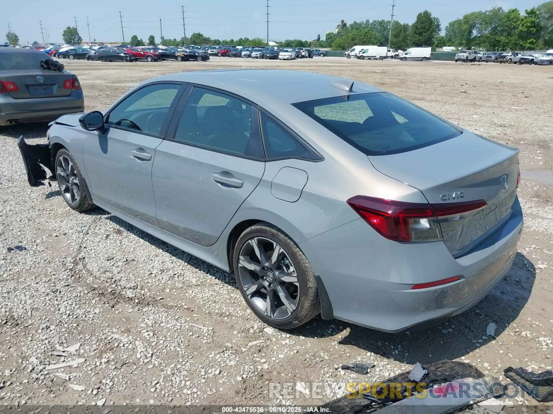 3 Photograph of a damaged car 2HGFE4F80SH322573 HONDA CIVIC HYBRID 2025