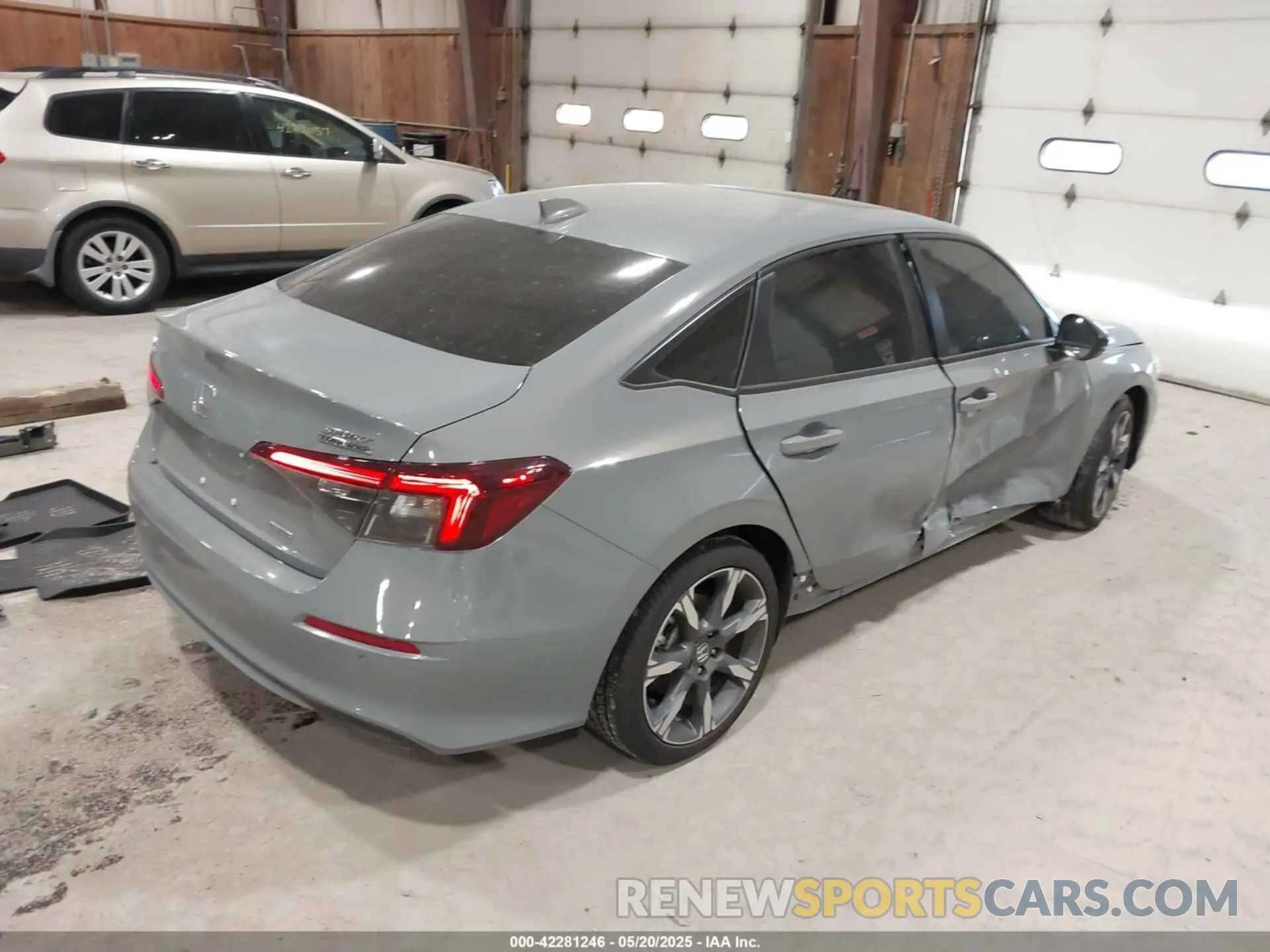4 Photograph of a damaged car 2HGFE4F80SH324677 HONDA CIVIC HYBRID 2025