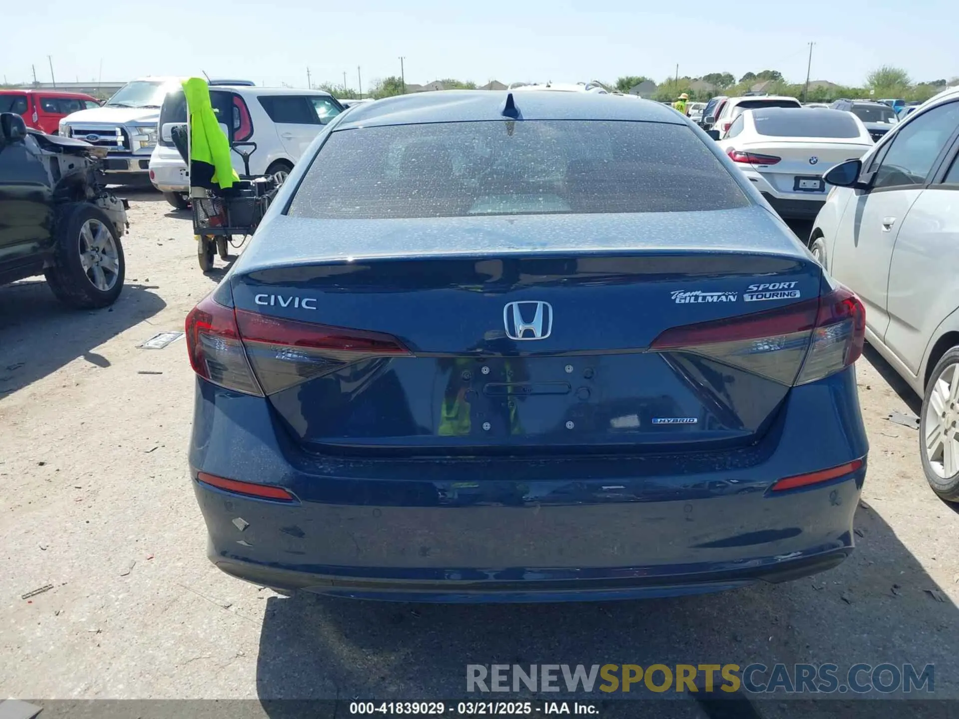 15 Фотография поврежденного автомобиля 2HGFE4F81SH321500 HONDA CIVIC  HYBRID 2025