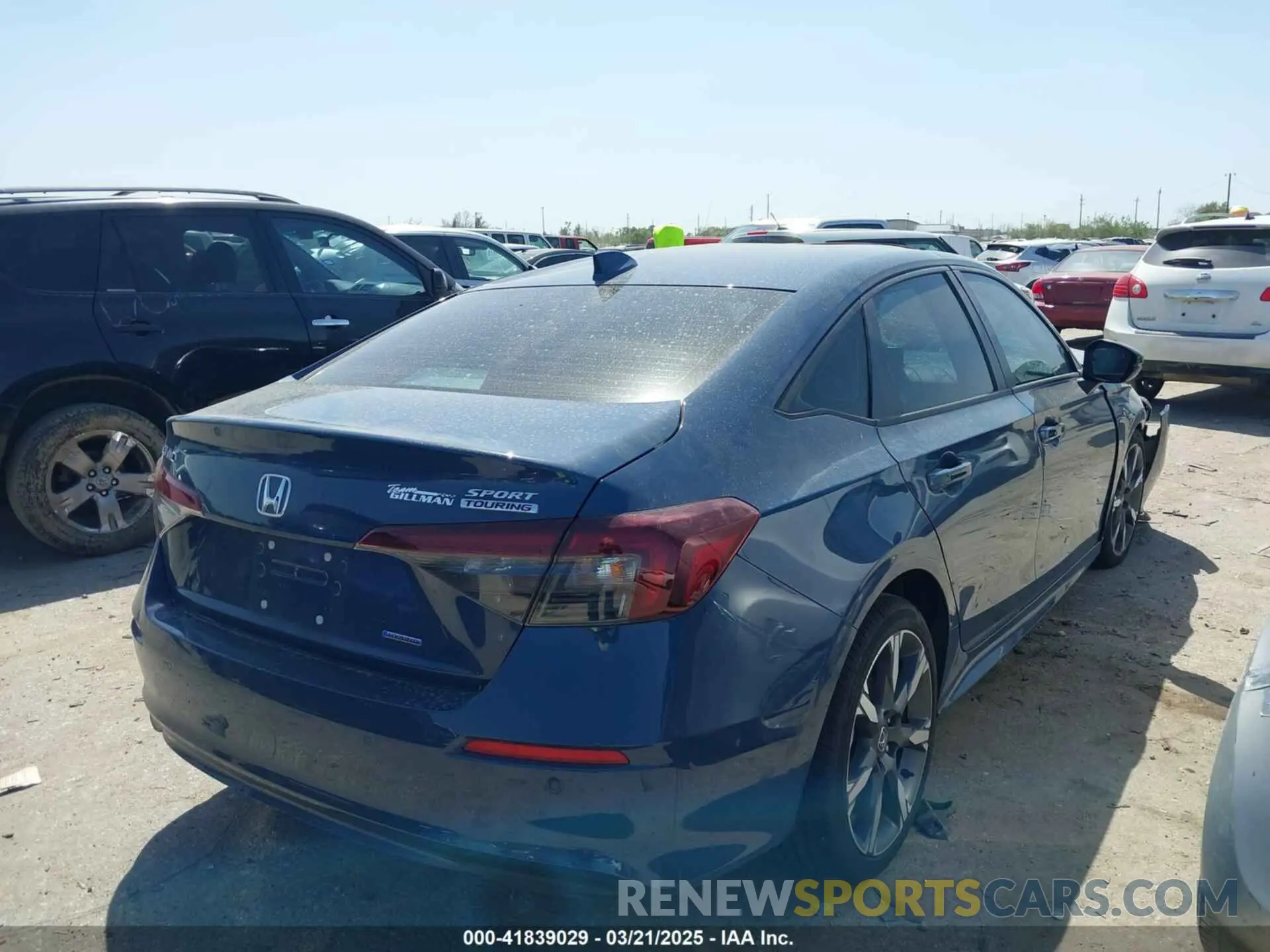 4 Фотография поврежденного автомобиля 2HGFE4F81SH321500 HONDA CIVIC  HYBRID 2025