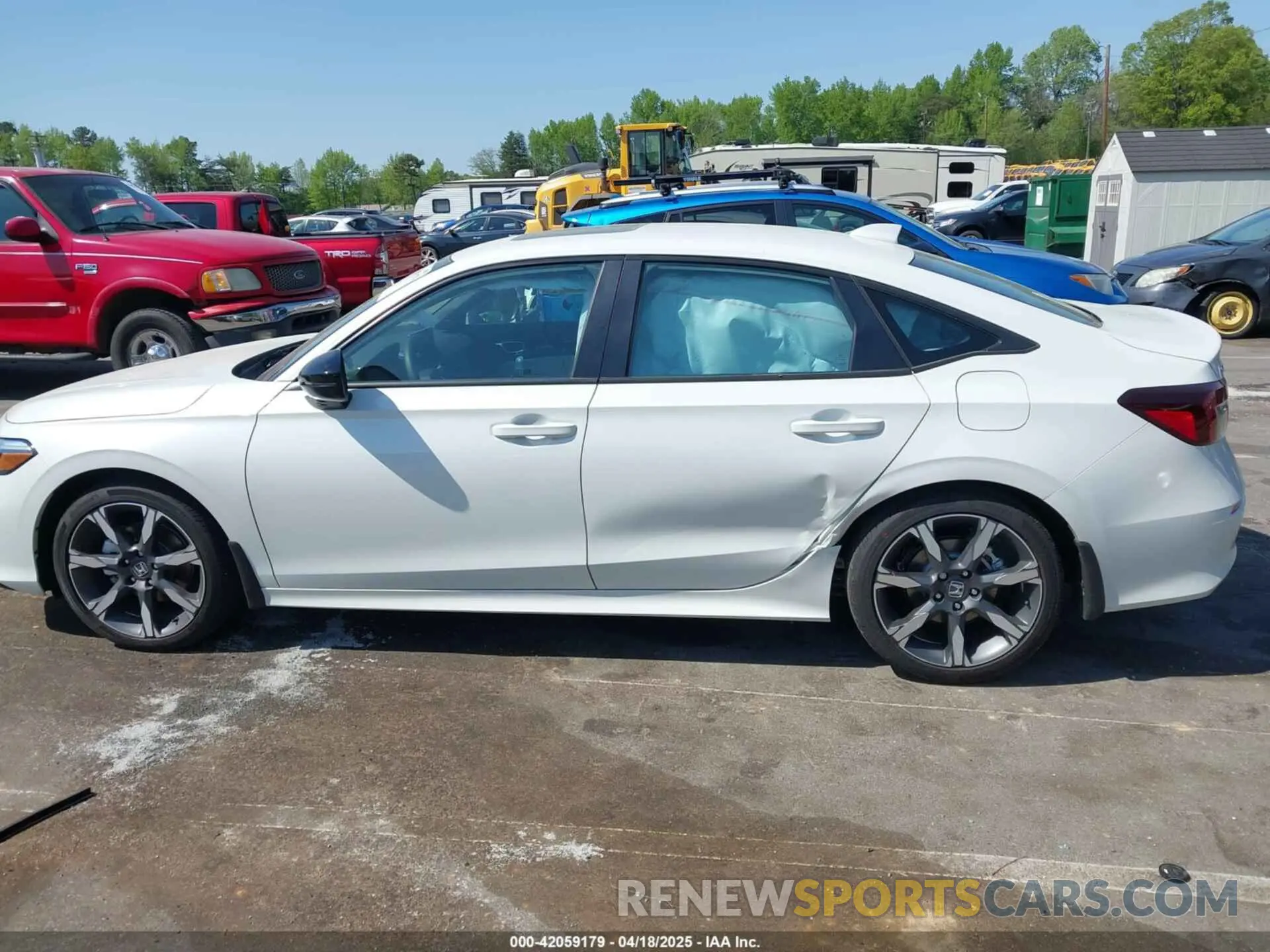 14 Фотография поврежденного автомобиля 2HGFE4F81SH326664 HONDA CIVIC  HYBRID 2025