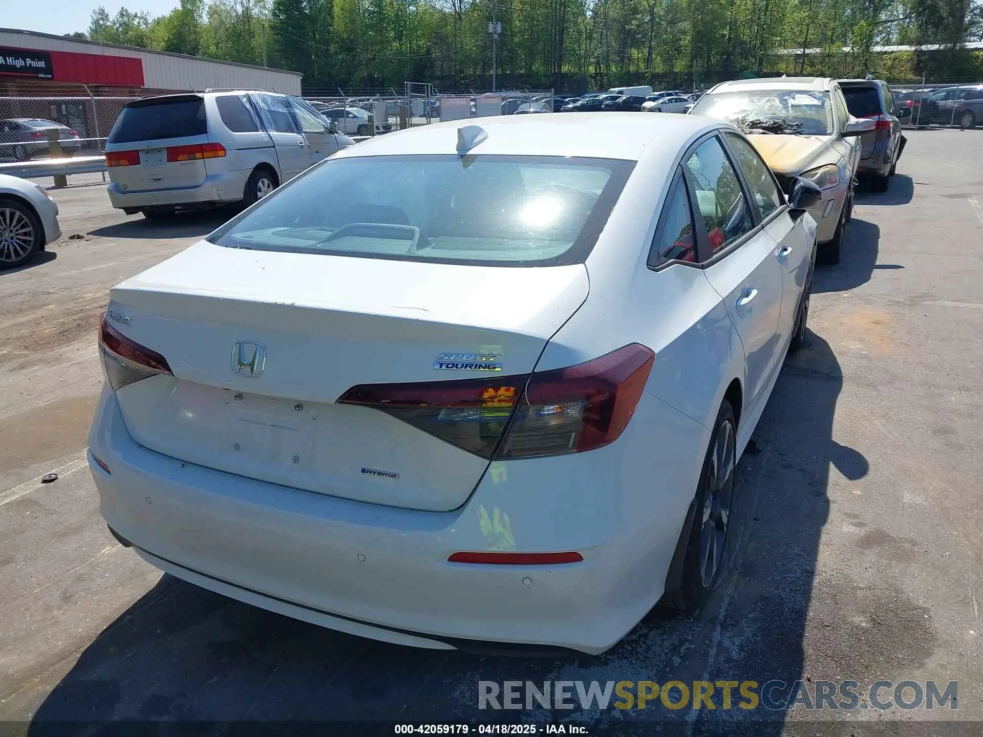 4 Фотография поврежденного автомобиля 2HGFE4F81SH326664 HONDA CIVIC  HYBRID 2025