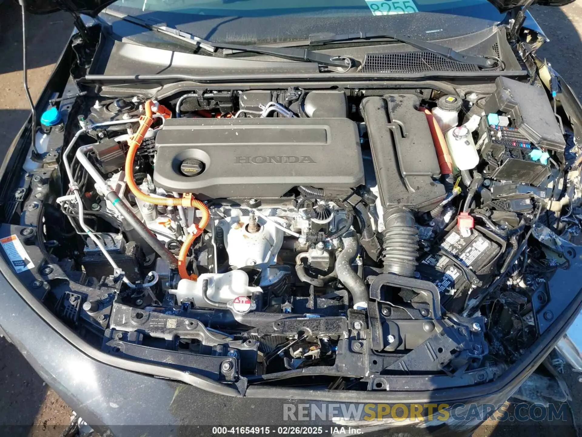 10 Photograph of a damaged car 2HGFE4F82SH303149 HONDA CIVIC  HYBRID 2025