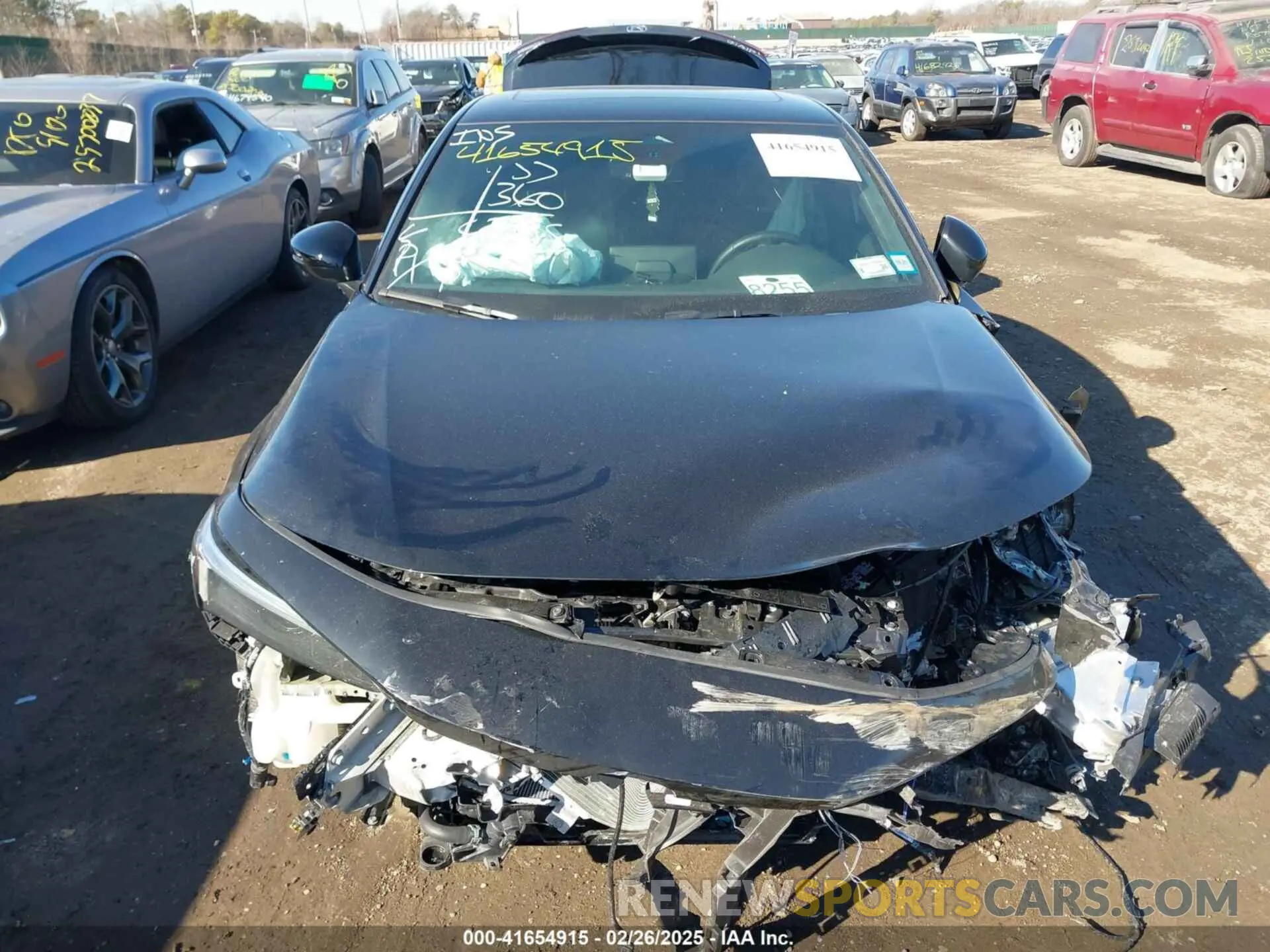 12 Photograph of a damaged car 2HGFE4F82SH303149 HONDA CIVIC  HYBRID 2025