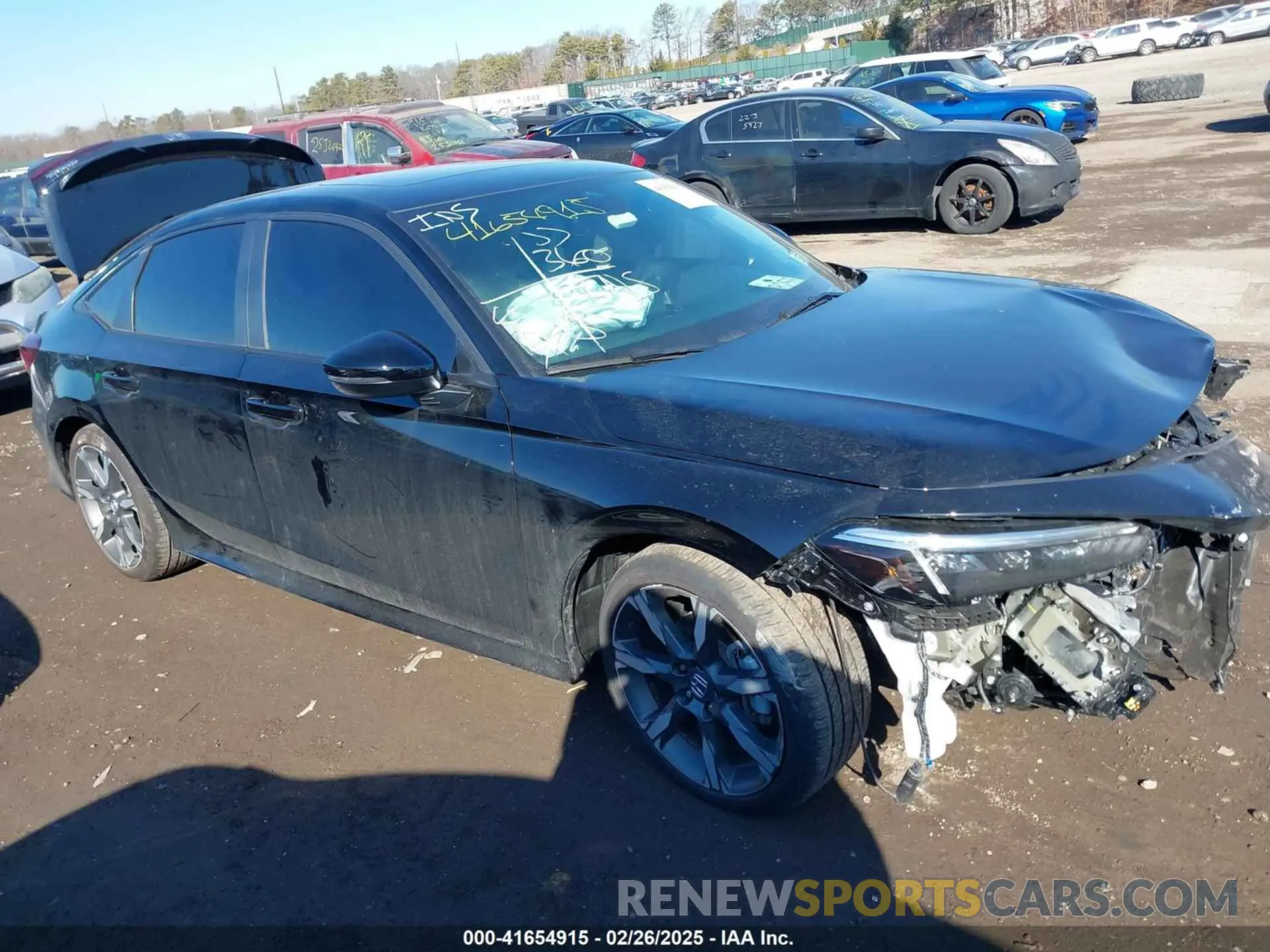 13 Photograph of a damaged car 2HGFE4F82SH303149 HONDA CIVIC  HYBRID 2025
