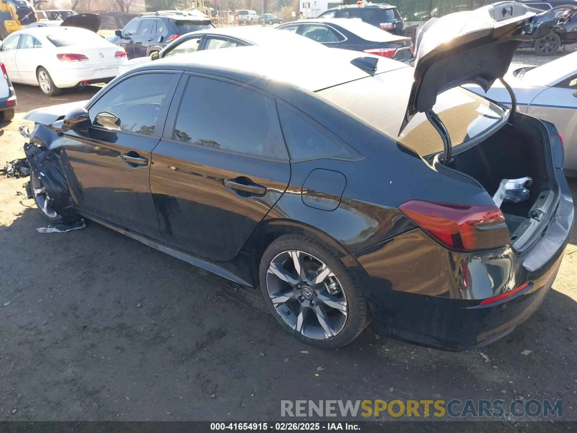 3 Photograph of a damaged car 2HGFE4F82SH303149 HONDA CIVIC  HYBRID 2025