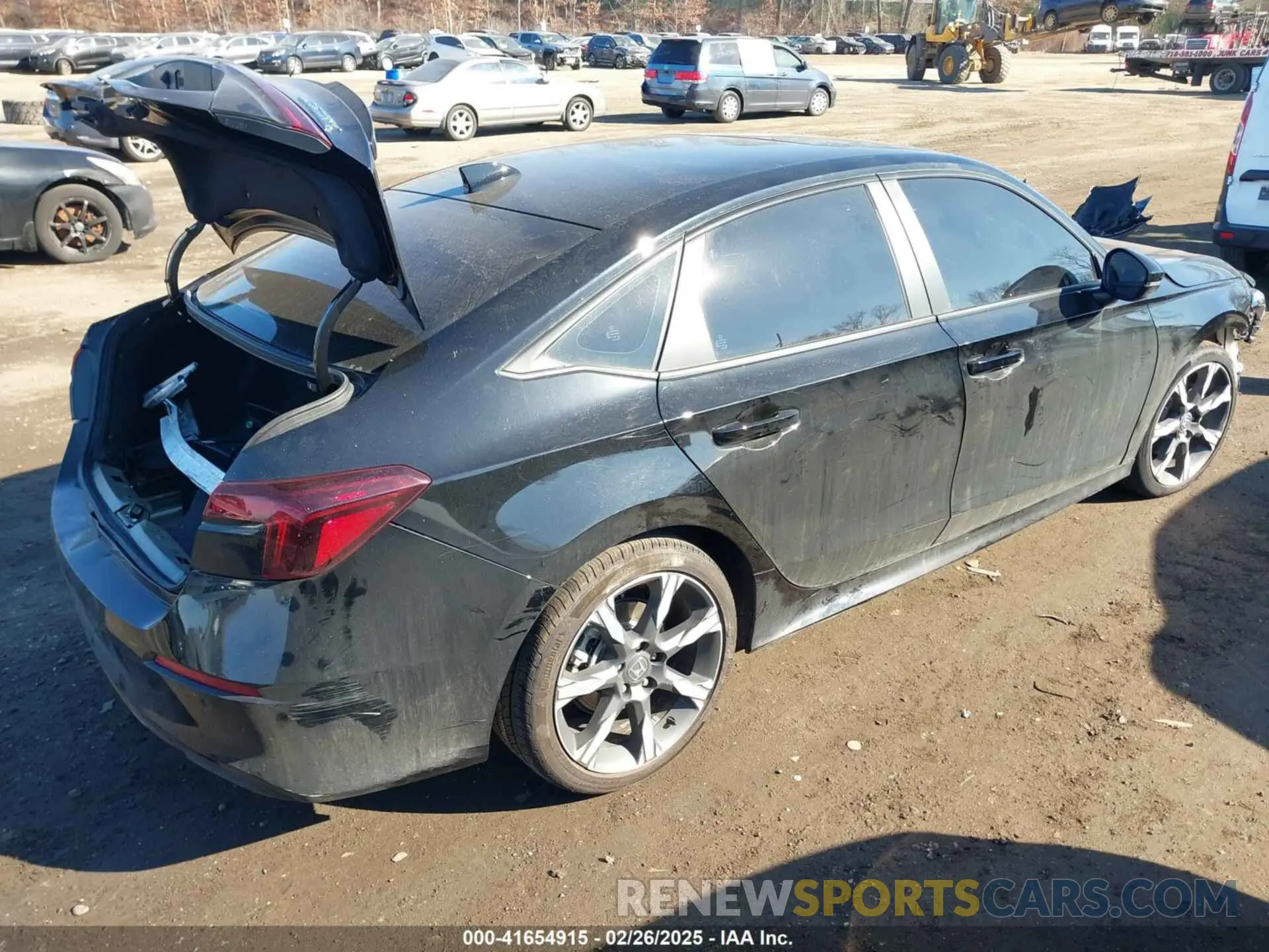 4 Photograph of a damaged car 2HGFE4F82SH303149 HONDA CIVIC  HYBRID 2025
