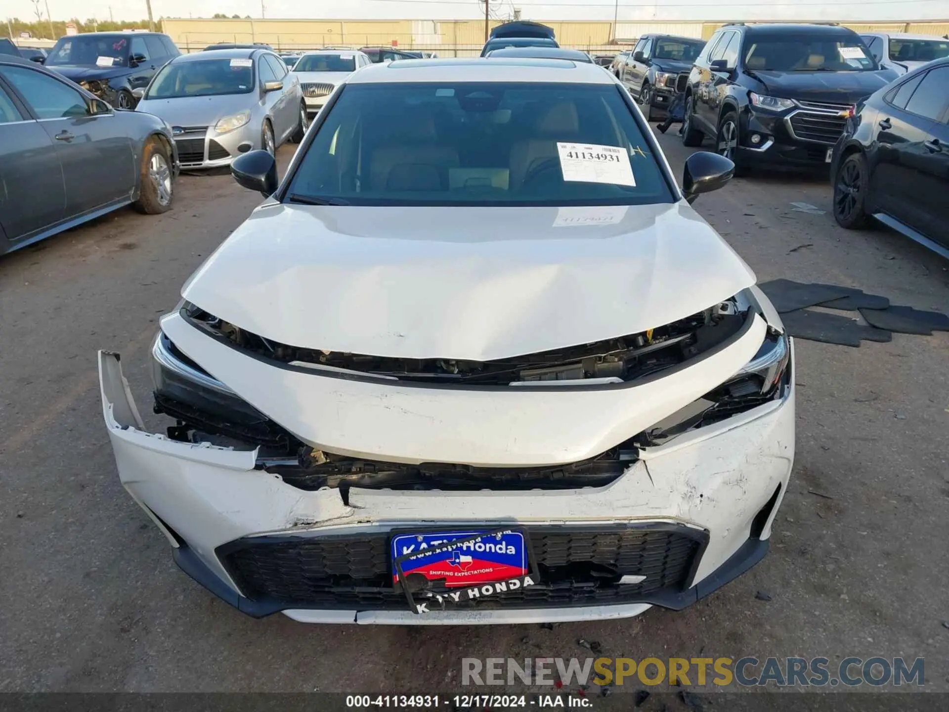 12 Photograph of a damaged car 2HGFE4F82SH312871 HONDA CIVIC  HYBRID 2025