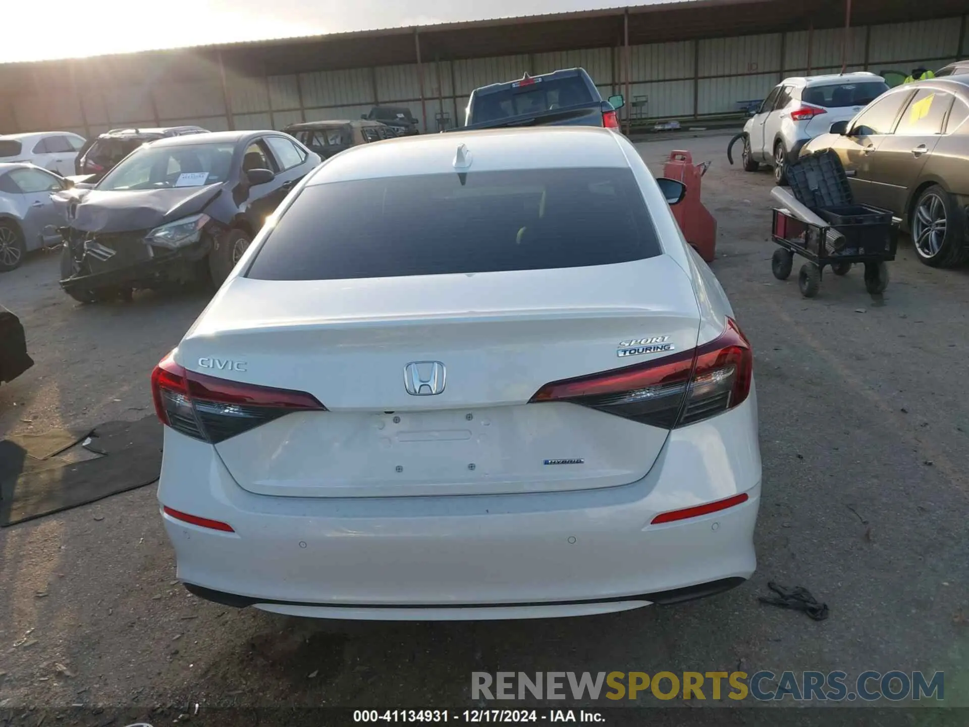 16 Photograph of a damaged car 2HGFE4F82SH312871 HONDA CIVIC  HYBRID 2025