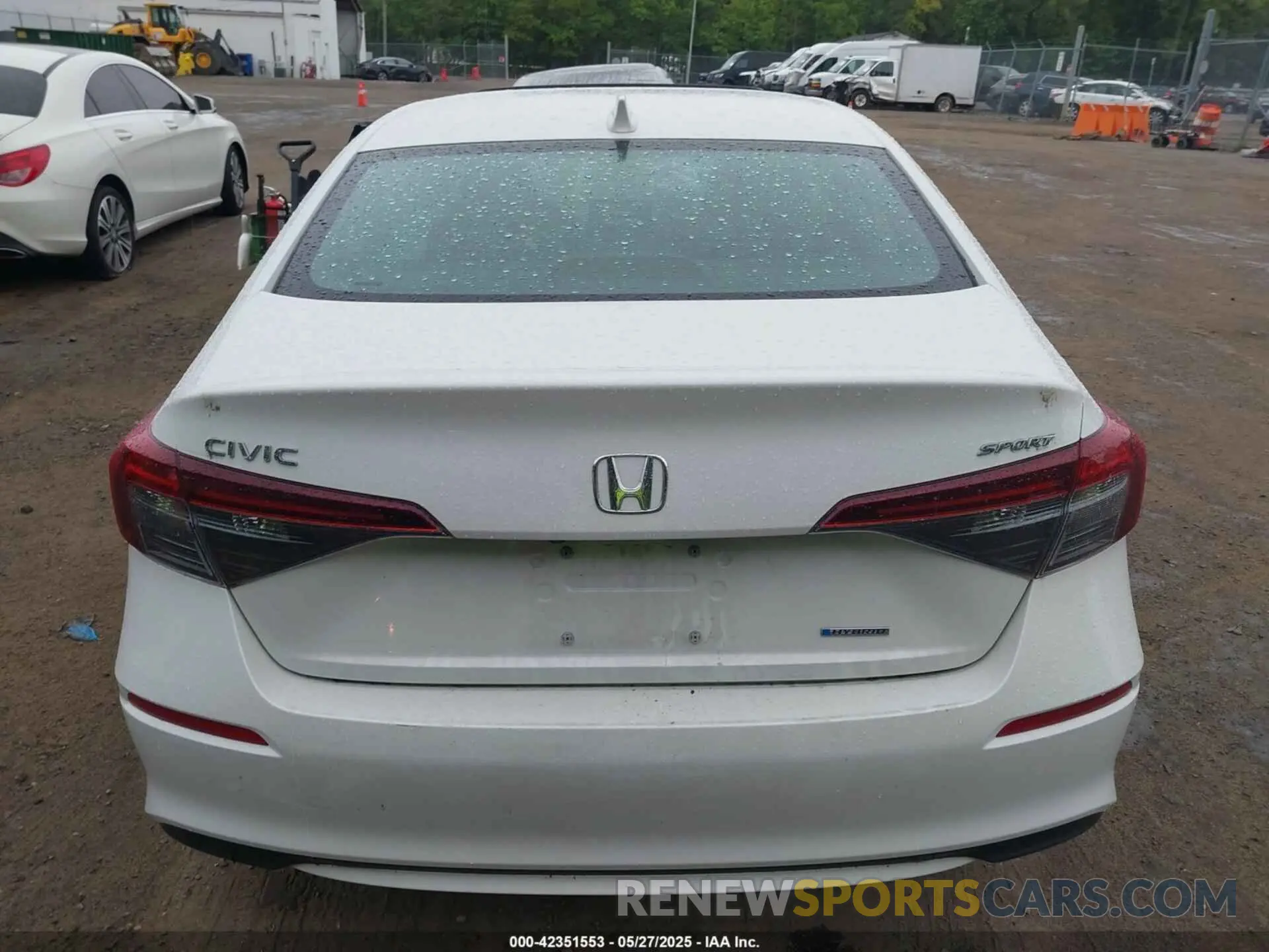 16 Фотография поврежденного автомобиля 2HGFE4F82SH316855 HONDA CIVIC HYBRID 2025
