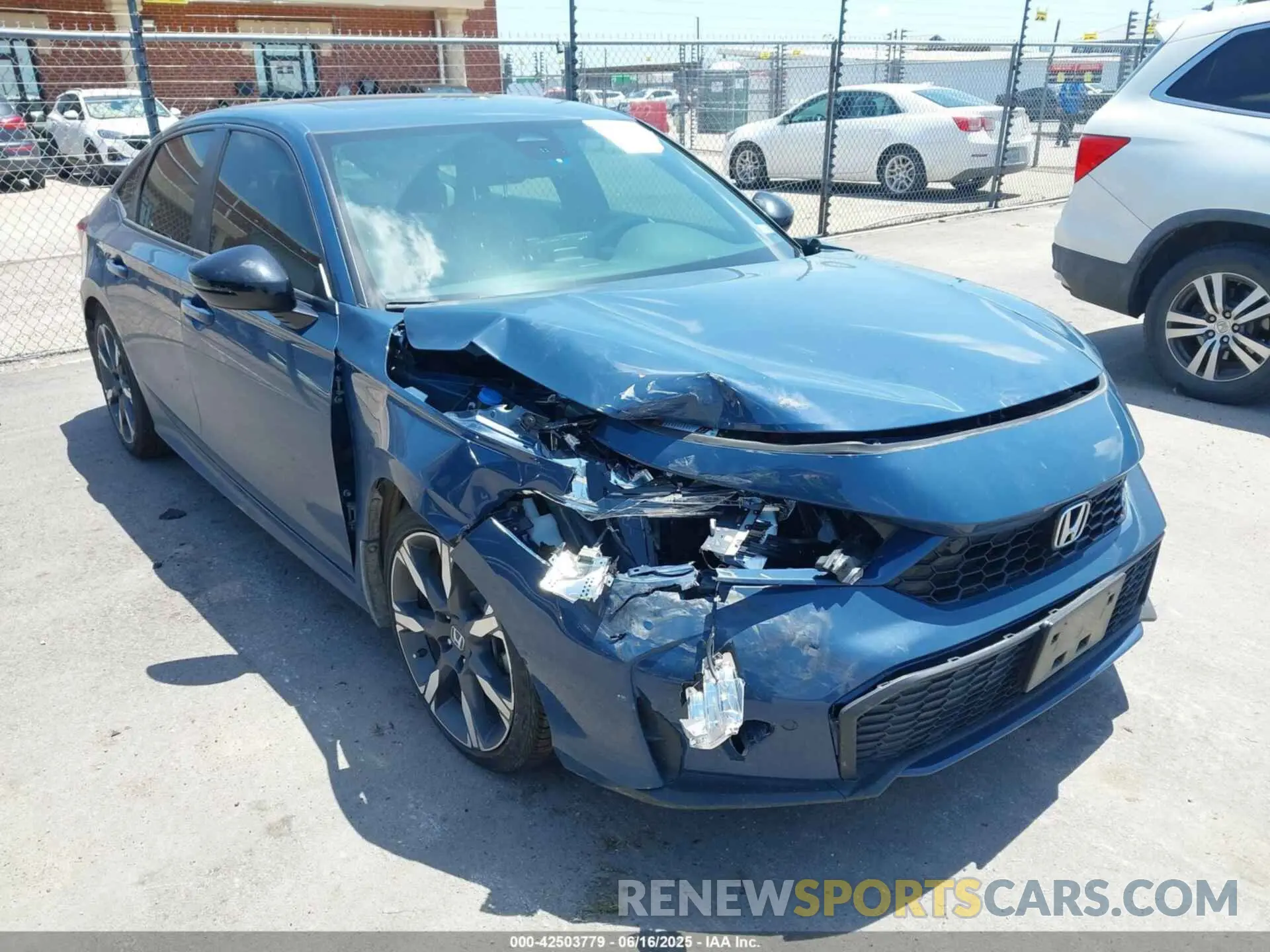 6 Фотография поврежденного автомобиля 2HGFE4F82SH318864 HONDA CIVIC HYBRID 2025