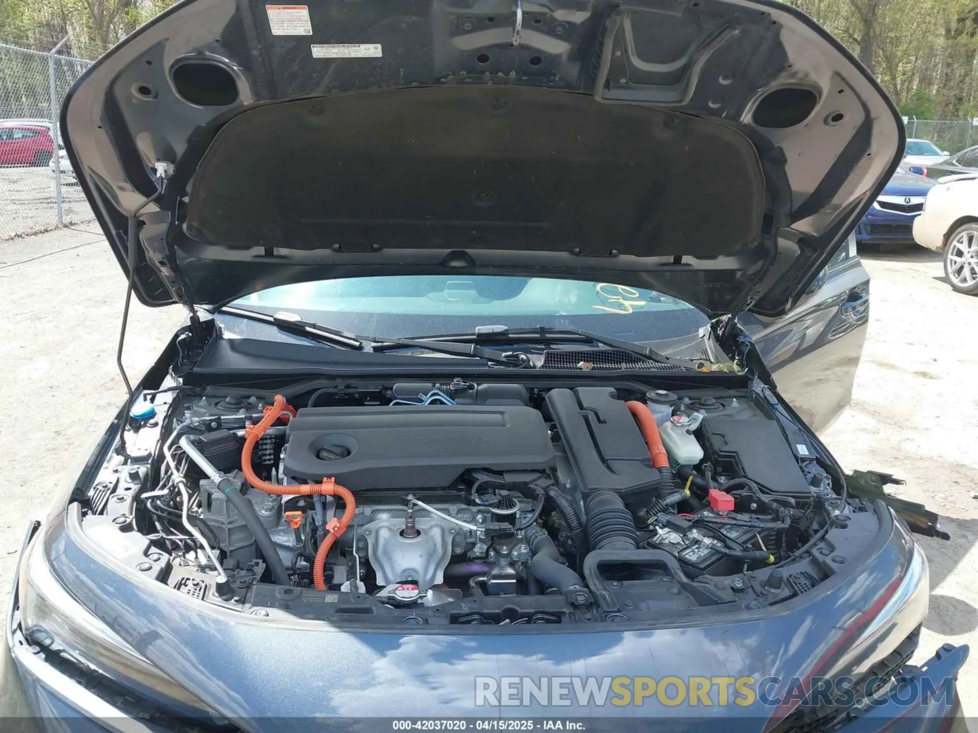 10 Фотография поврежденного автомобиля 2HGFE4F84SH302357 HONDA CIVIC  HYBRID 2025