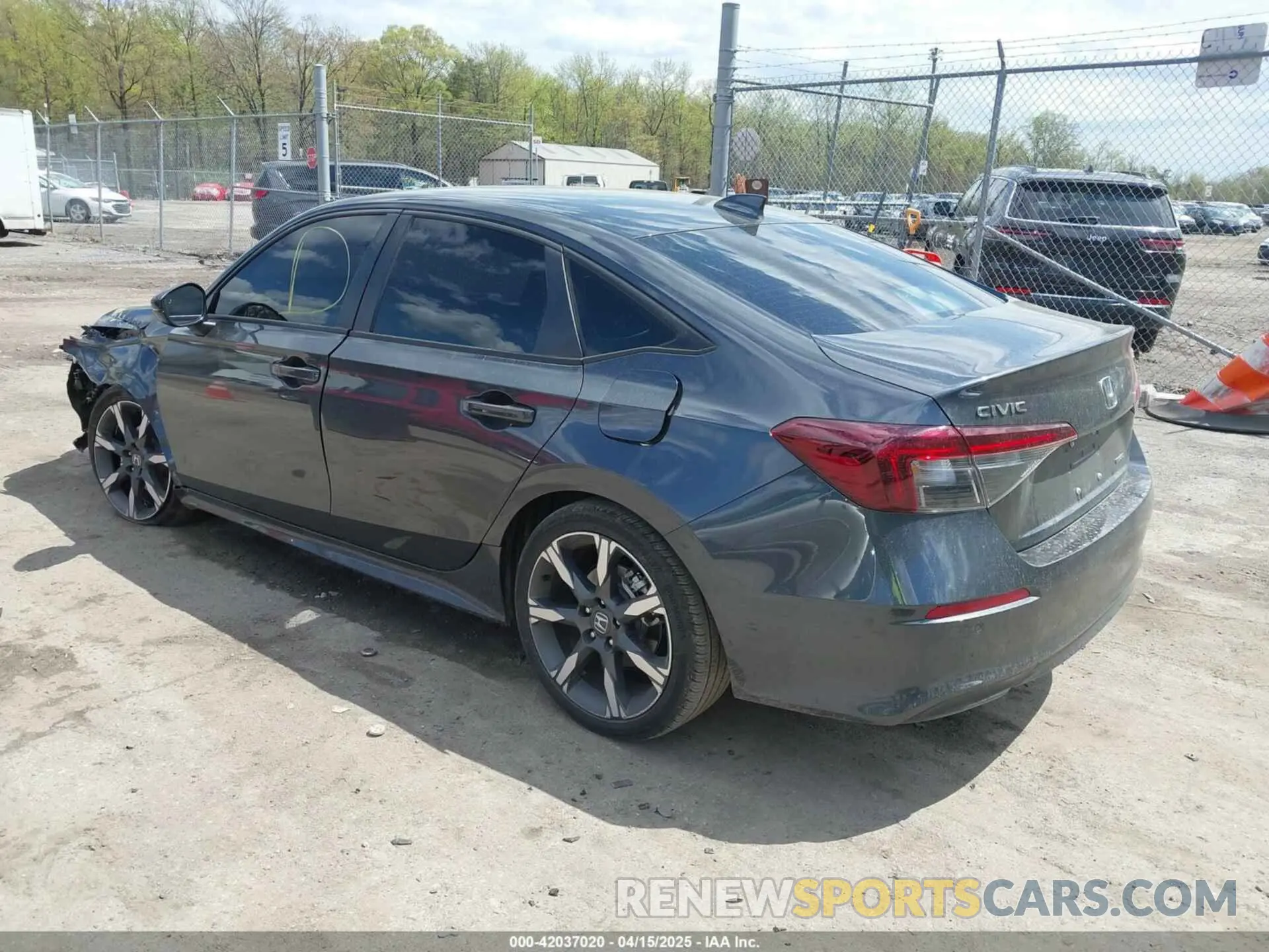 3 Фотография поврежденного автомобиля 2HGFE4F84SH302357 HONDA CIVIC  HYBRID 2025