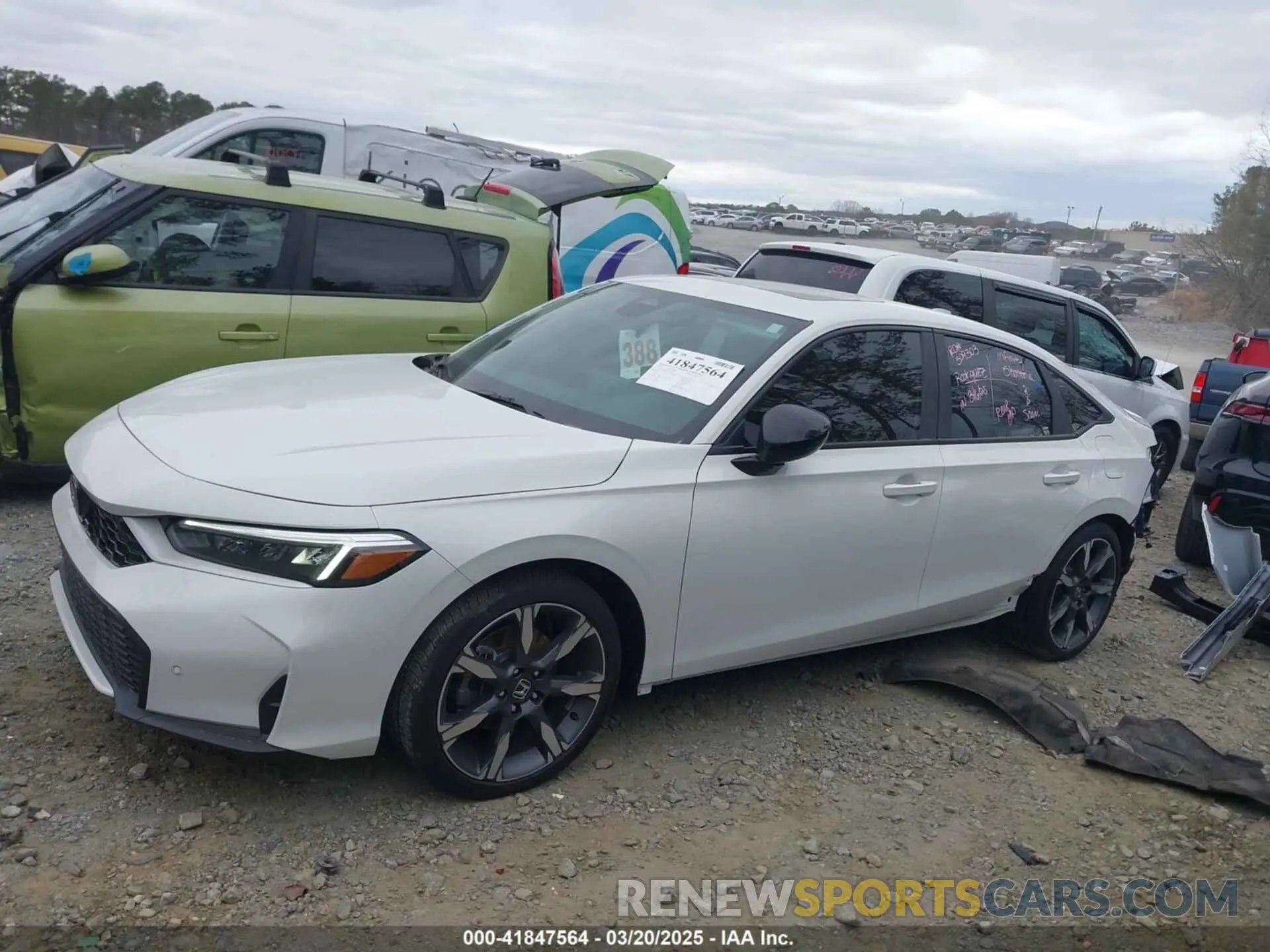 14 Фотография поврежденного автомобиля 2HGFE4F84SH318803 HONDA CIVIC  HYBRID 2025