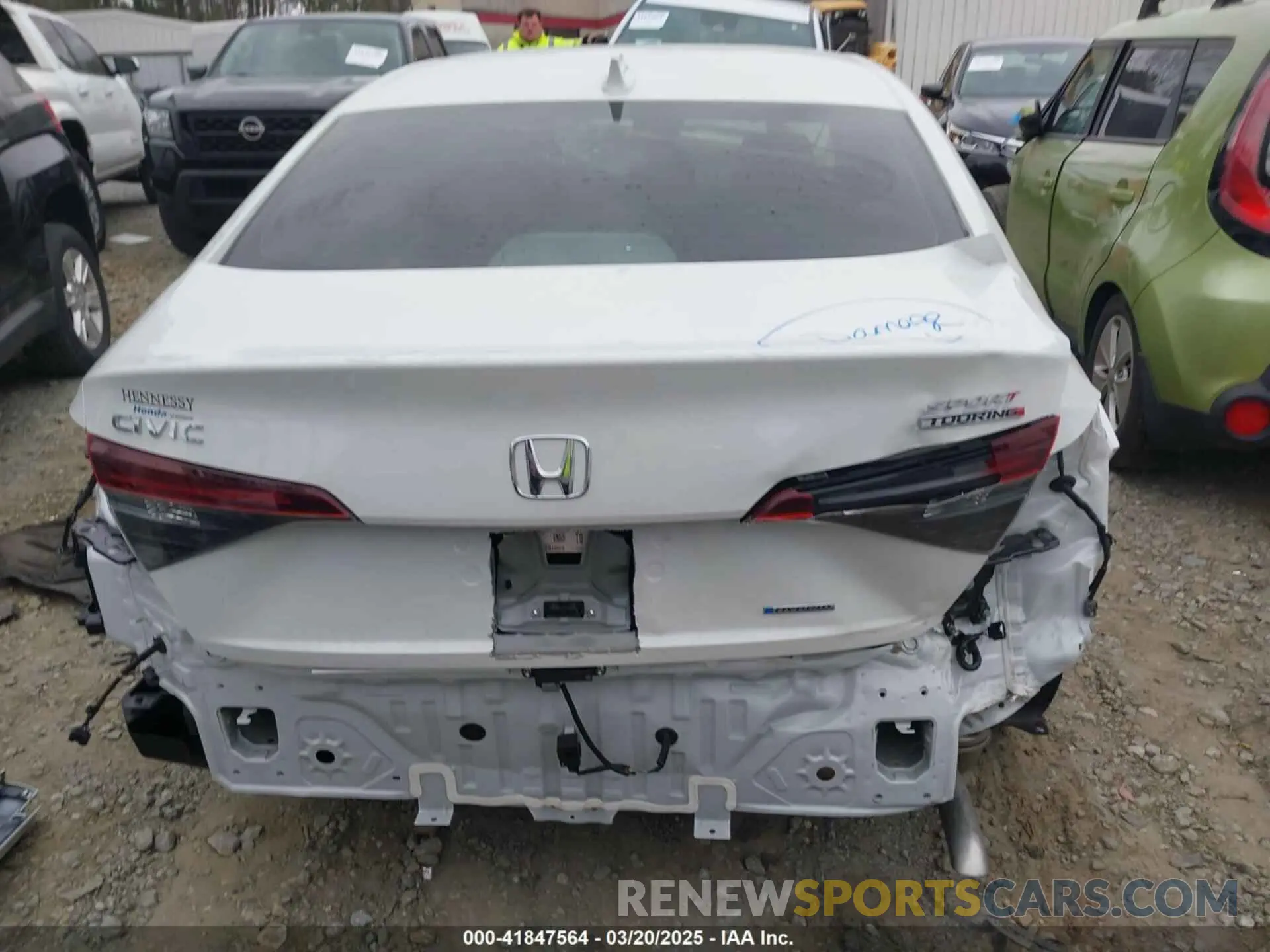 16 Фотография поврежденного автомобиля 2HGFE4F84SH318803 HONDA CIVIC  HYBRID 2025