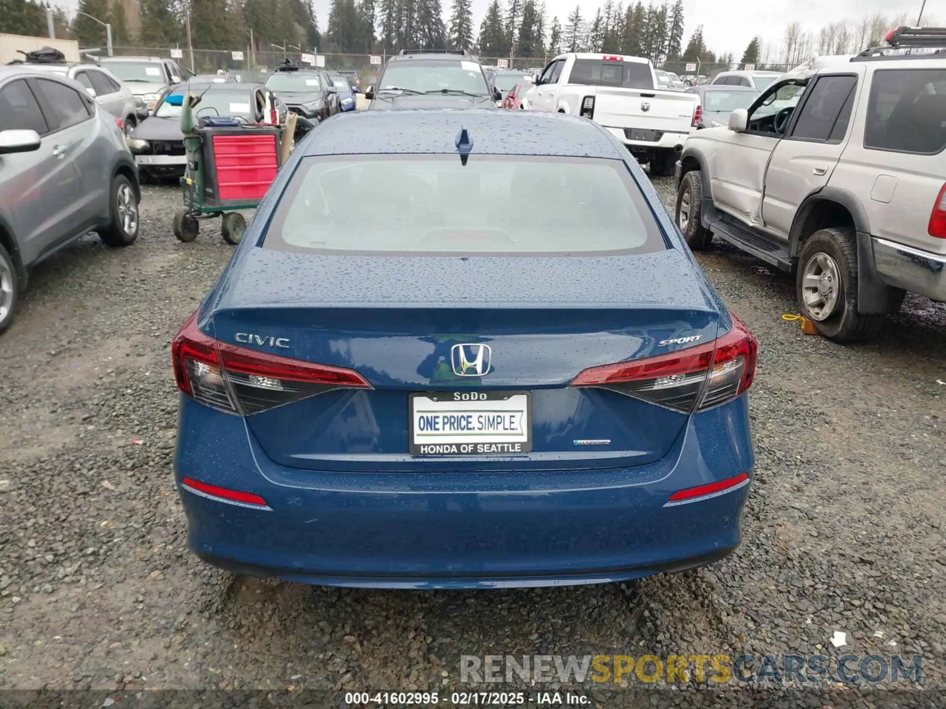 16 Фотография поврежденного автомобиля 2HGFE4F84SH323984 HONDA CIVIC  HYBRID 2025